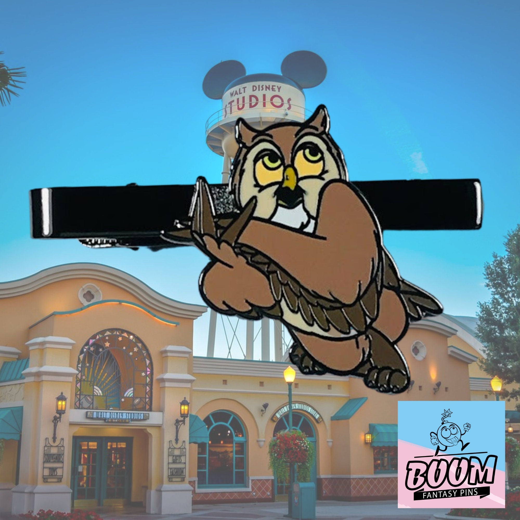 Pinza de corbata – Búho amigo de Bambi – Disney Fantasy