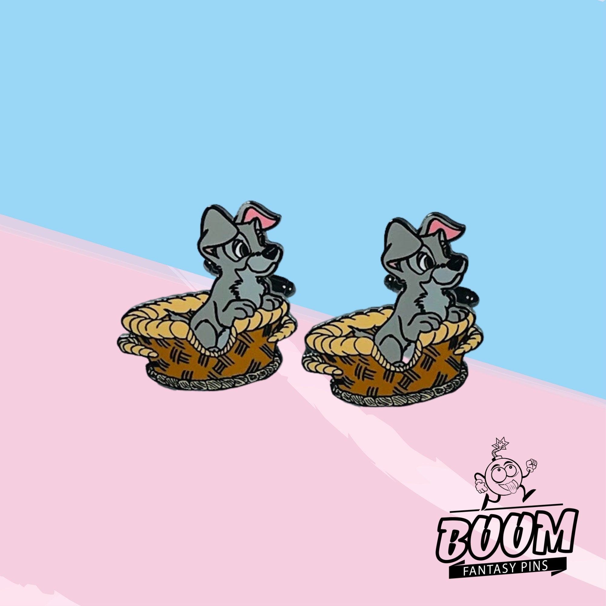 Boutons de manchette – Clochard de La Belle et le Clochard – Disney Fantasy