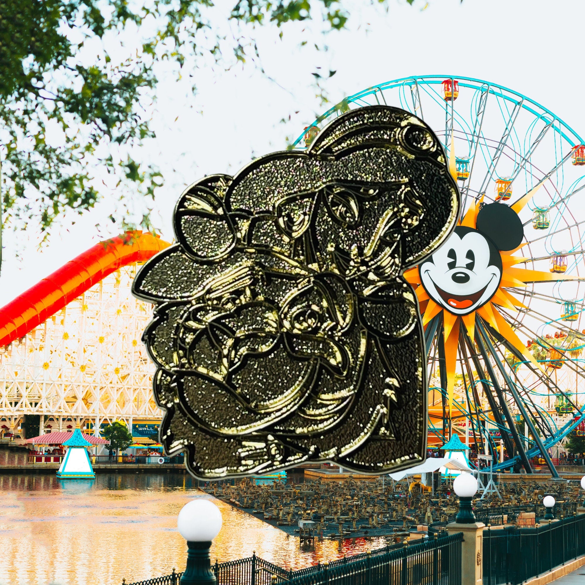 Pin – Rajah y la Princesa Jasmine de Aladdin – Disney Fantasy