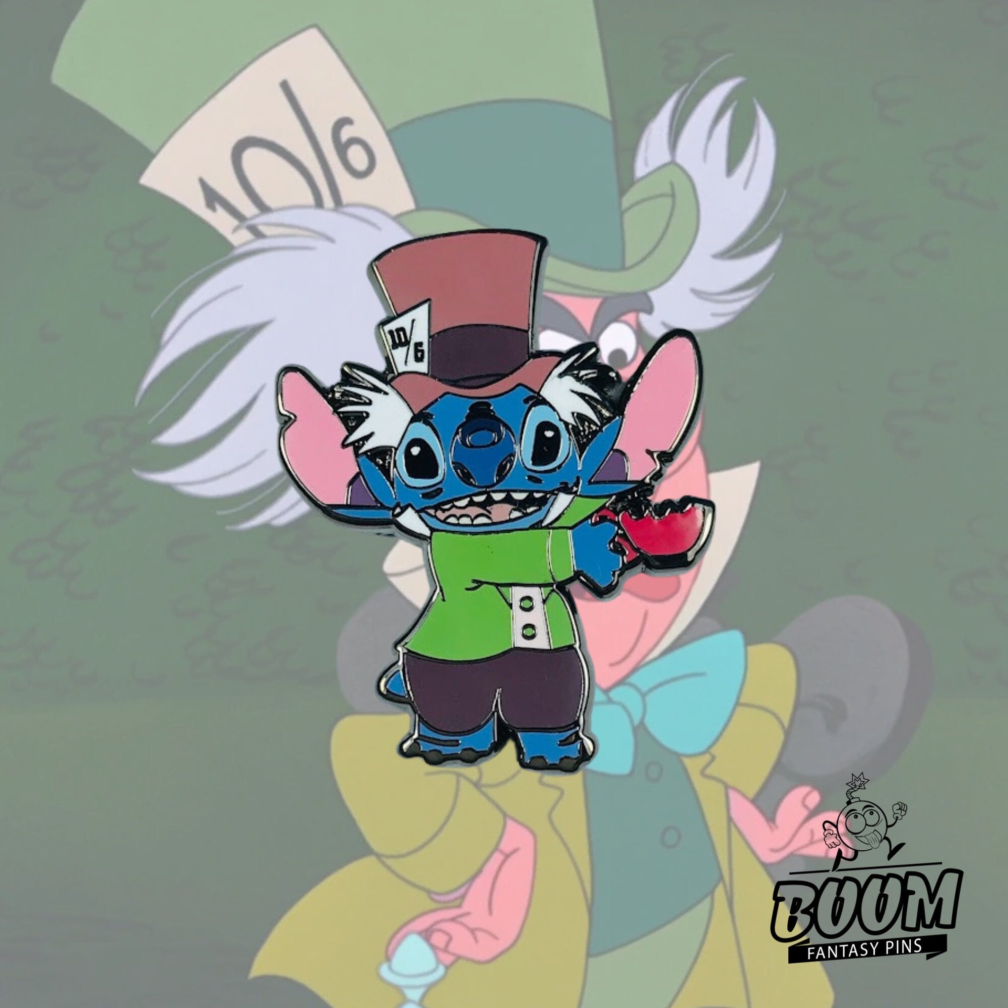 Pin – Stitch como el Sombrerero Loco de Lilo y Stitch – Disney Fantasy