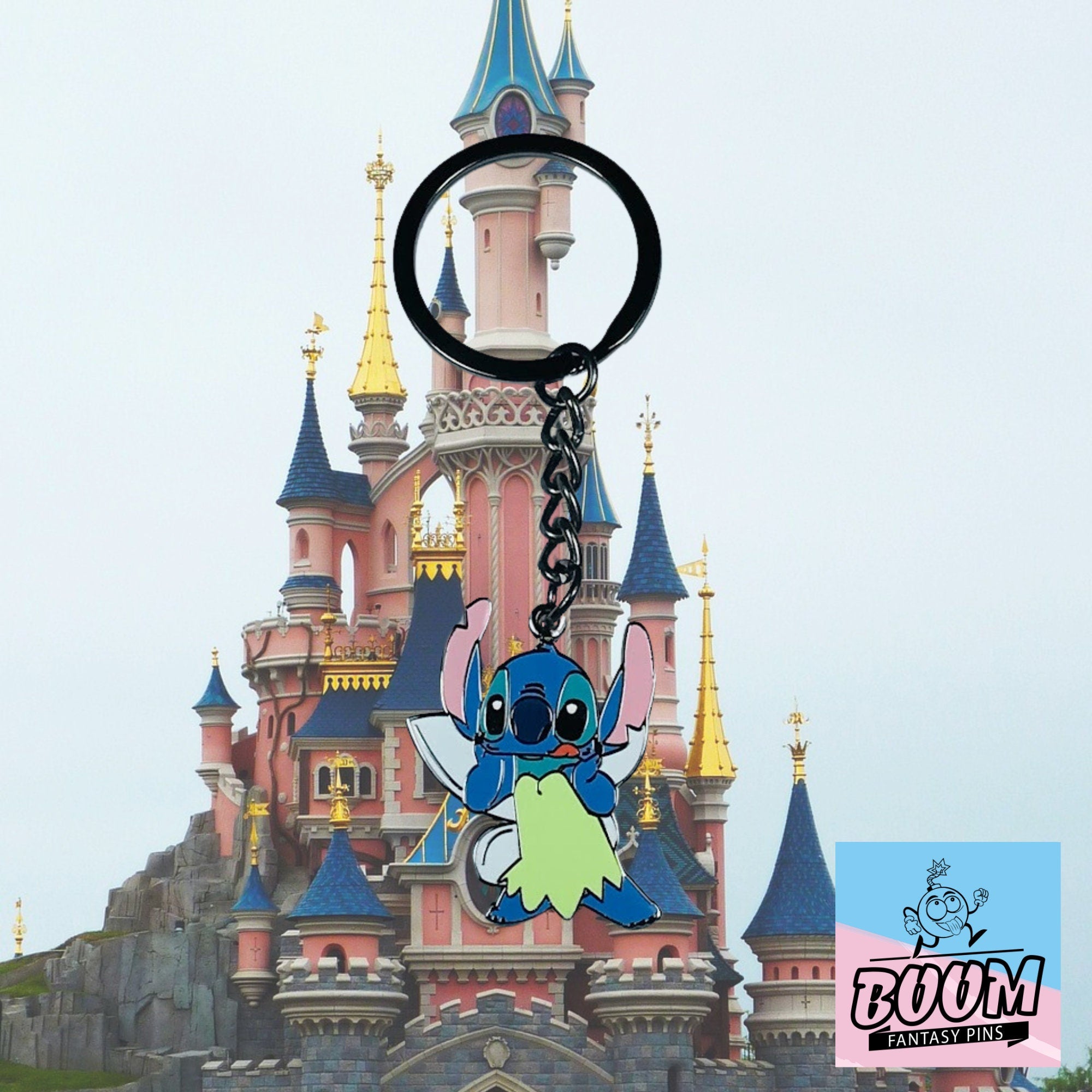 Porte-clés – Stitch Expérience 626 de Lilo &amp; Stitch – Disney Fantasy