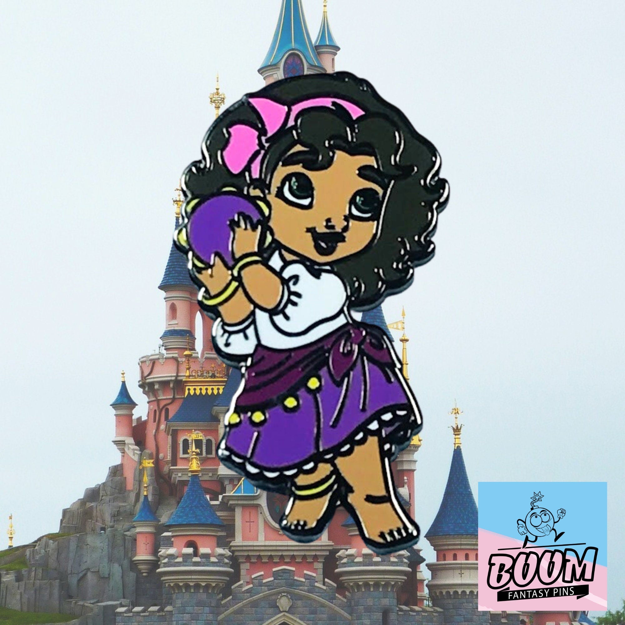 Pin – Esmeralda de El Jorobado de Notre Dame – Disney Fantasy