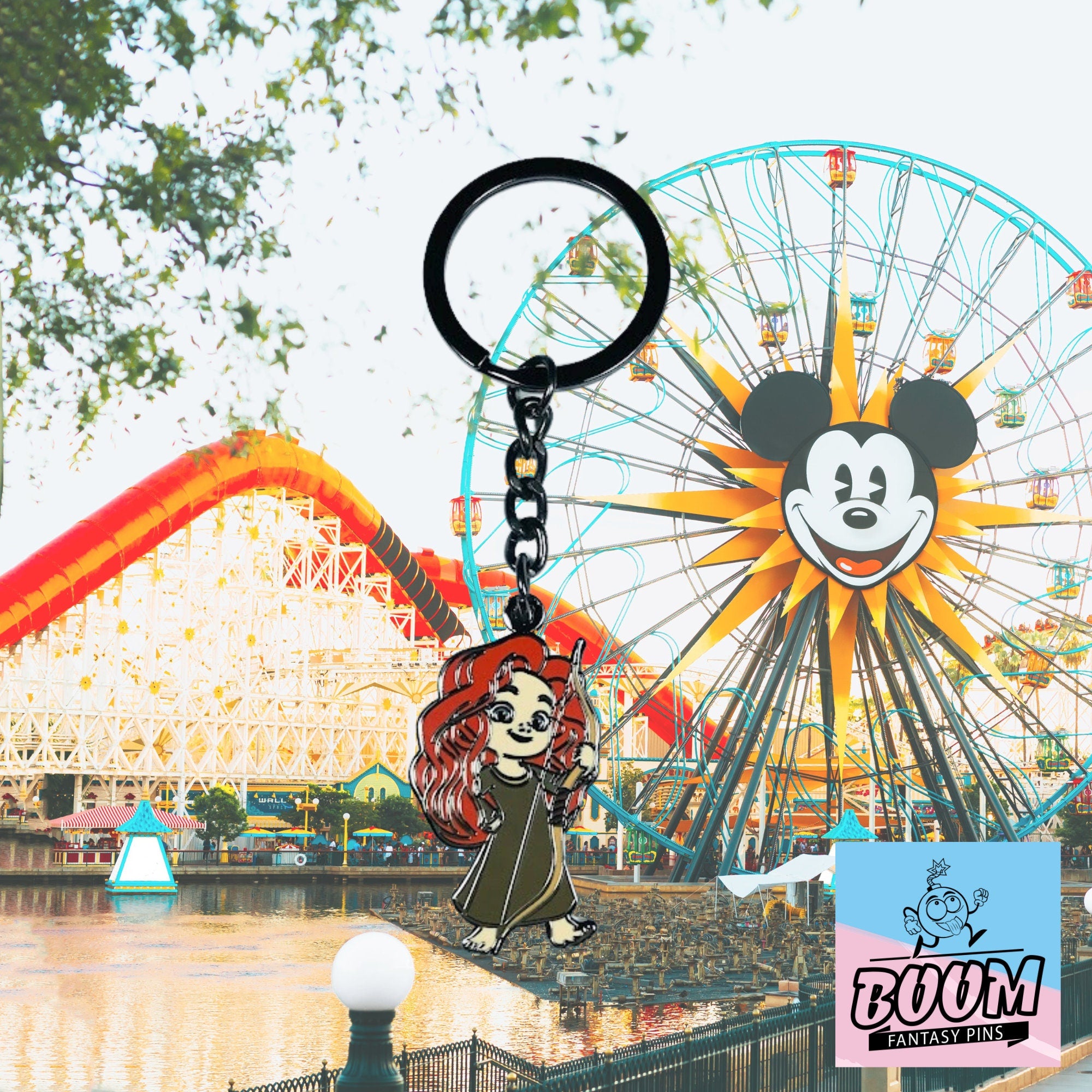 Porte-clés – Merida de Rebelle – Disney Fantasy