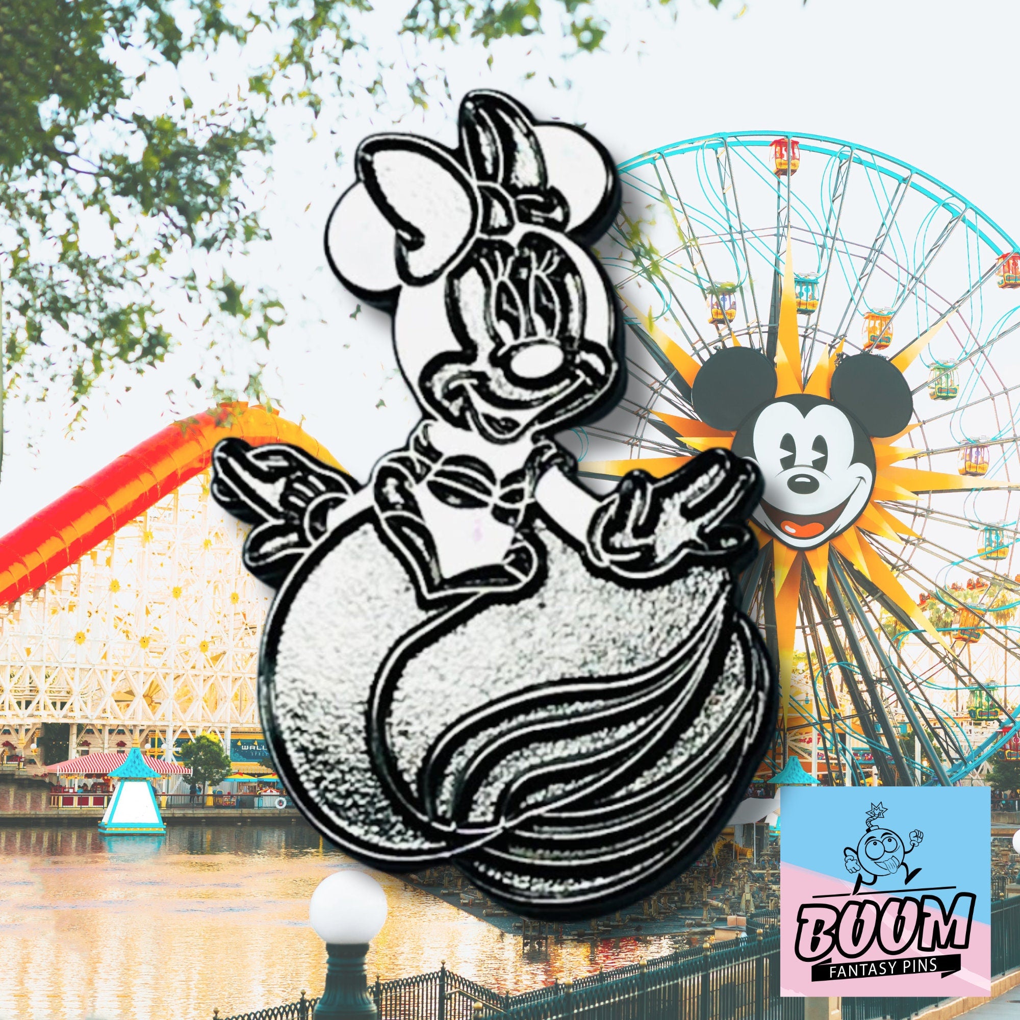 Pin – Minnie as Ariel from The Little Mermaid – Disney Fantasy