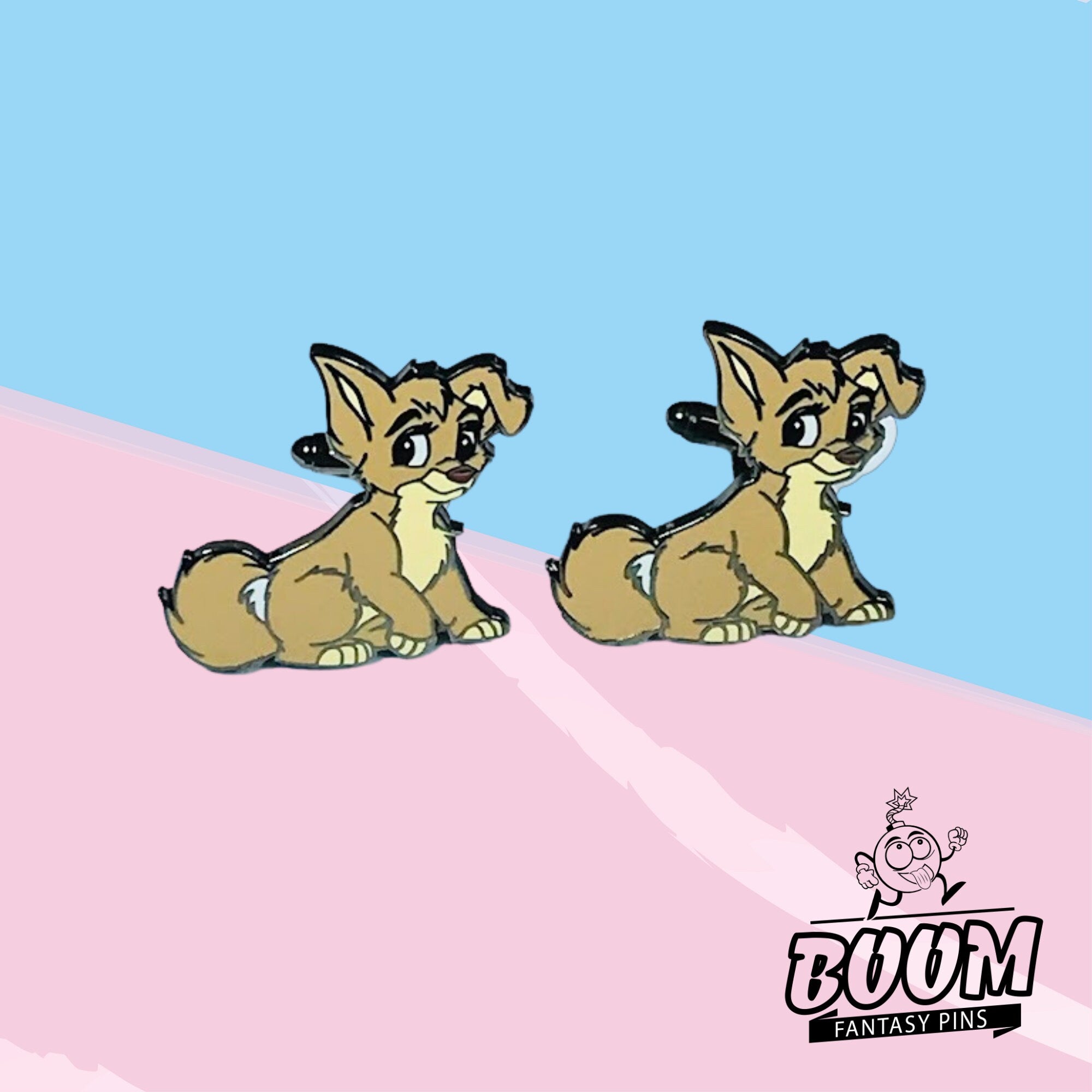 Boutons de manchette – Ange de La Belle et le Clochard – Disney Fantasy