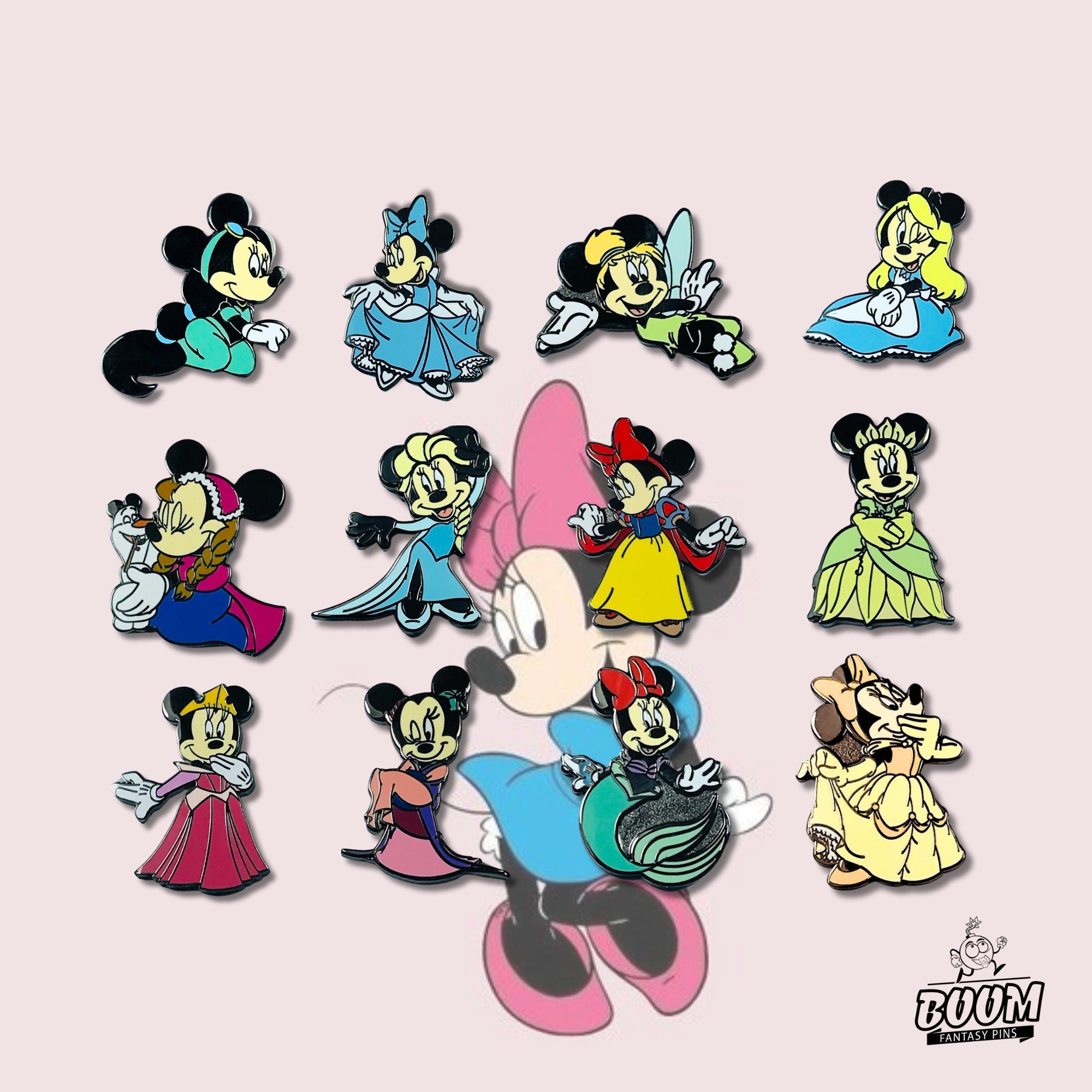 Épingle – Minnie Mouse en princesse Disney de Disney – Disney Fantasy