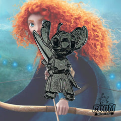 Épingle – Expérience 626 Stitch en Merida de Lilo &amp; Stitch – Disney Fantasy