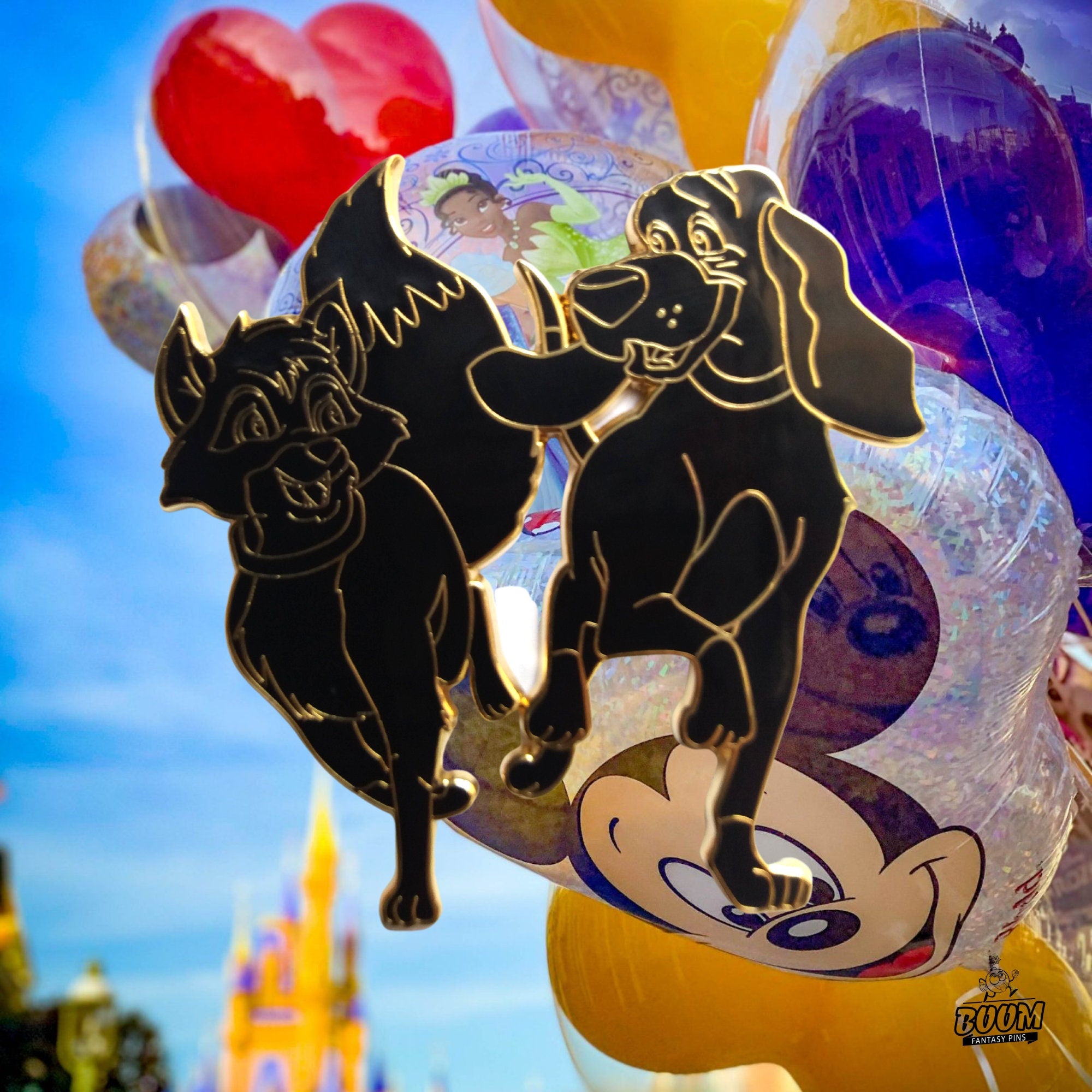 Pin's – Todd et Cooper d'Oliver et Compagnie – Disney Fantasy