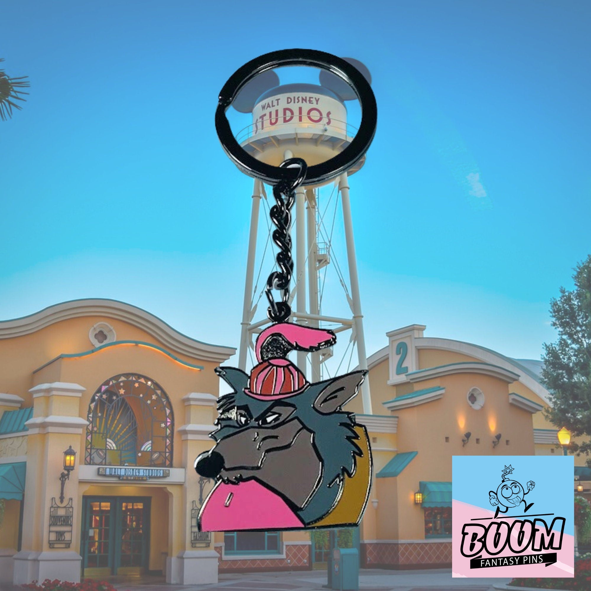 Llavero – Sheriff de Nottingham de Robin Hood – Disney Fantasy