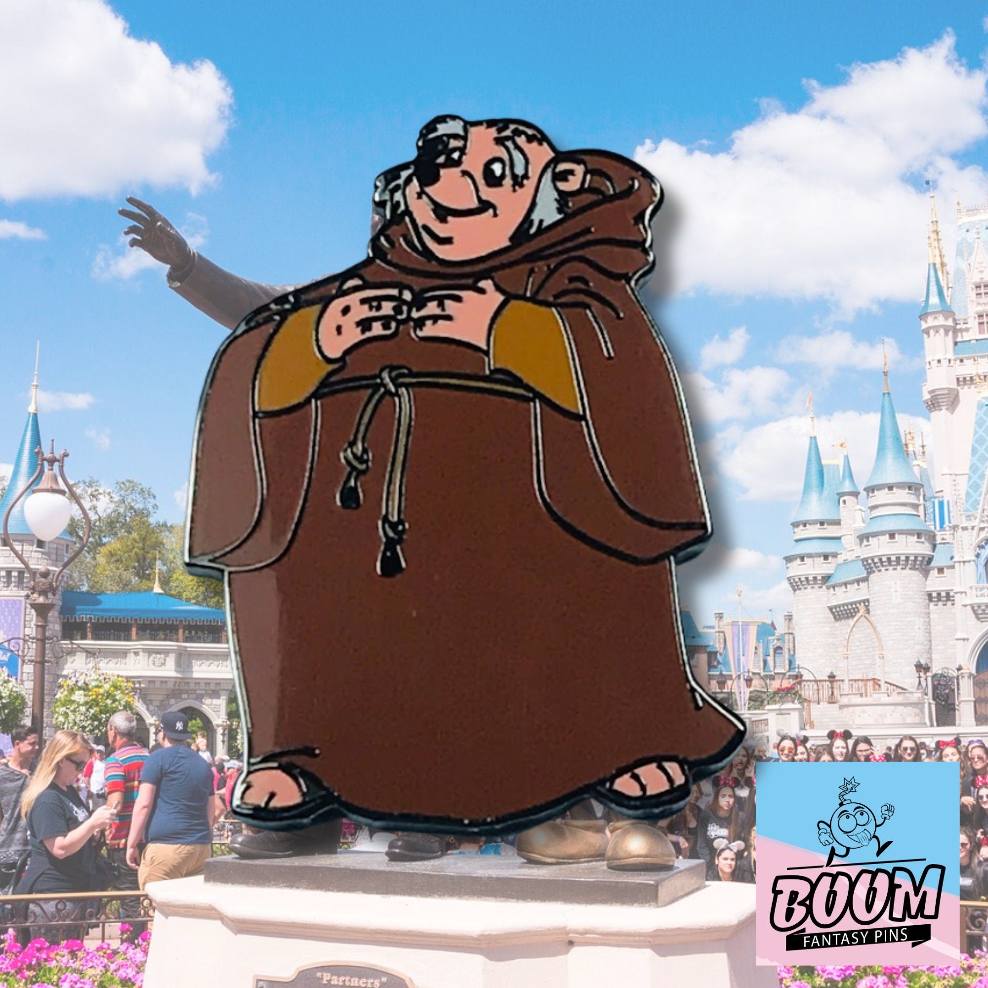 Pin – Fraile Tuck de Robin Hood – Disney Fantasy