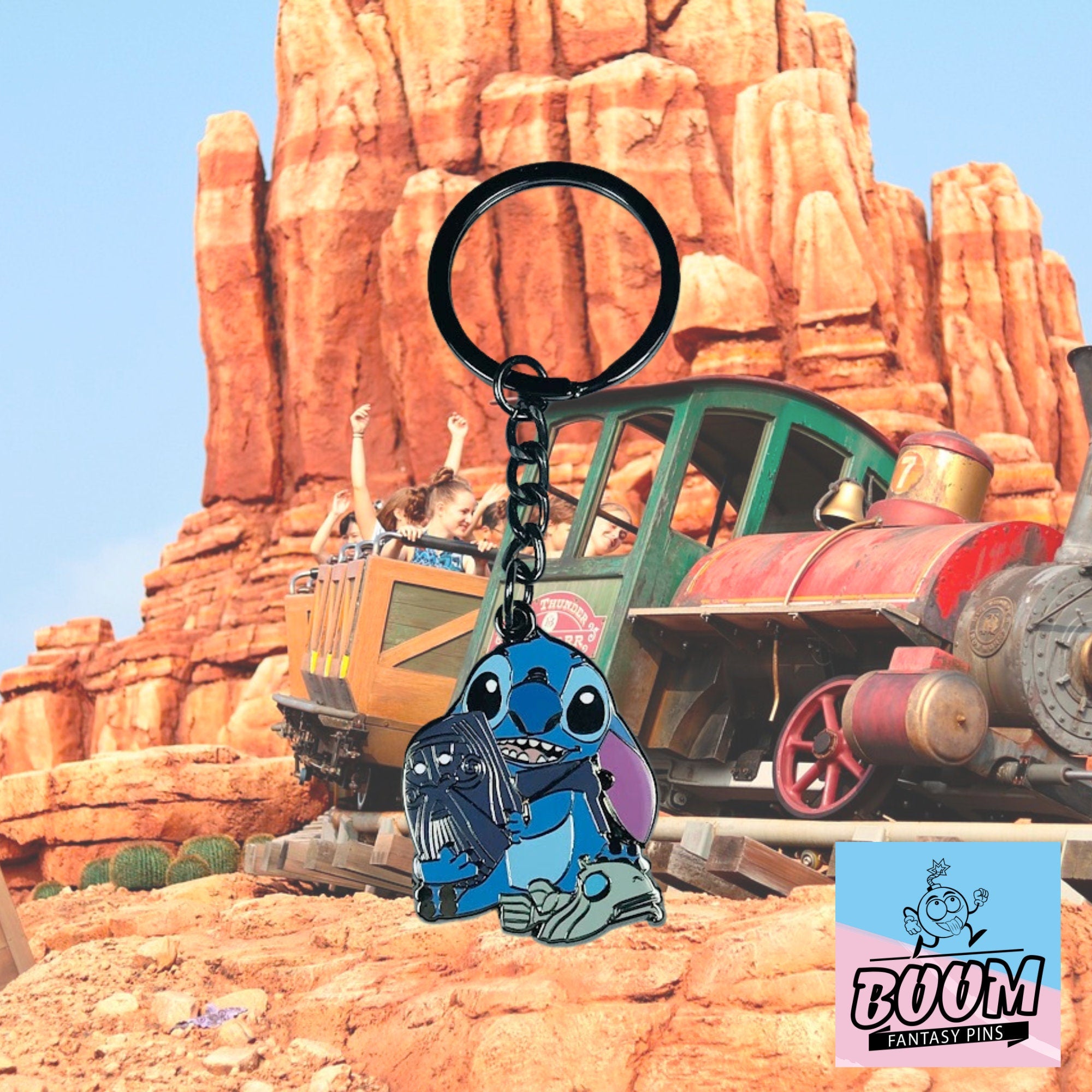 Porte-clés – Stitch Expérience 626 de Lilo &amp; Stitch – Disney Fantasy