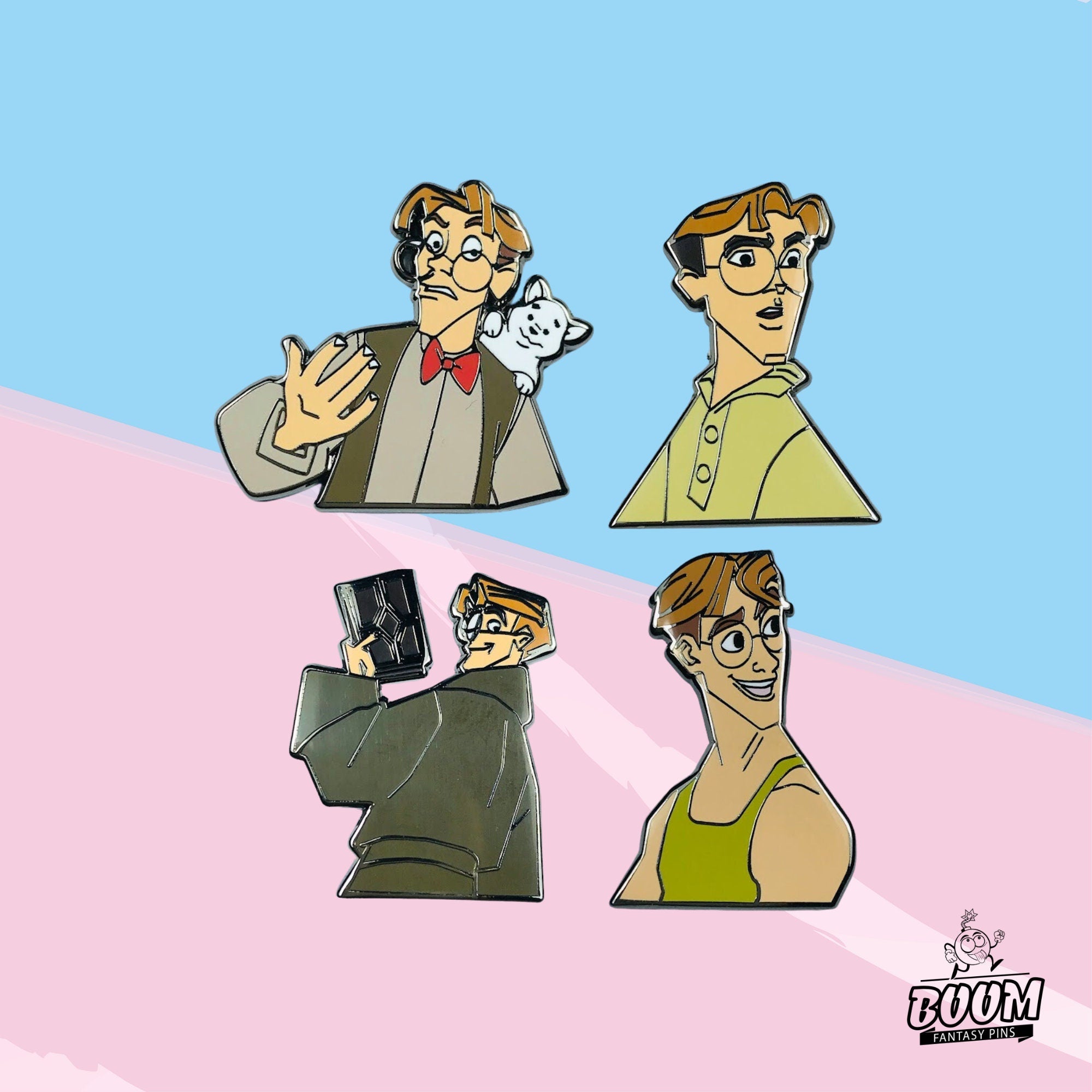 Pin – Milo Thatch from Atlantis The Lost Empire – Disney Fantasy