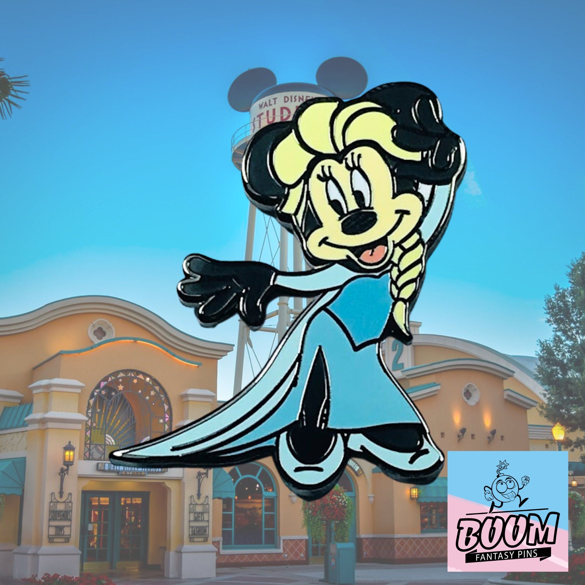 Pin – Minnie Mouse como Elsa de Frozen – Disney Fantasy