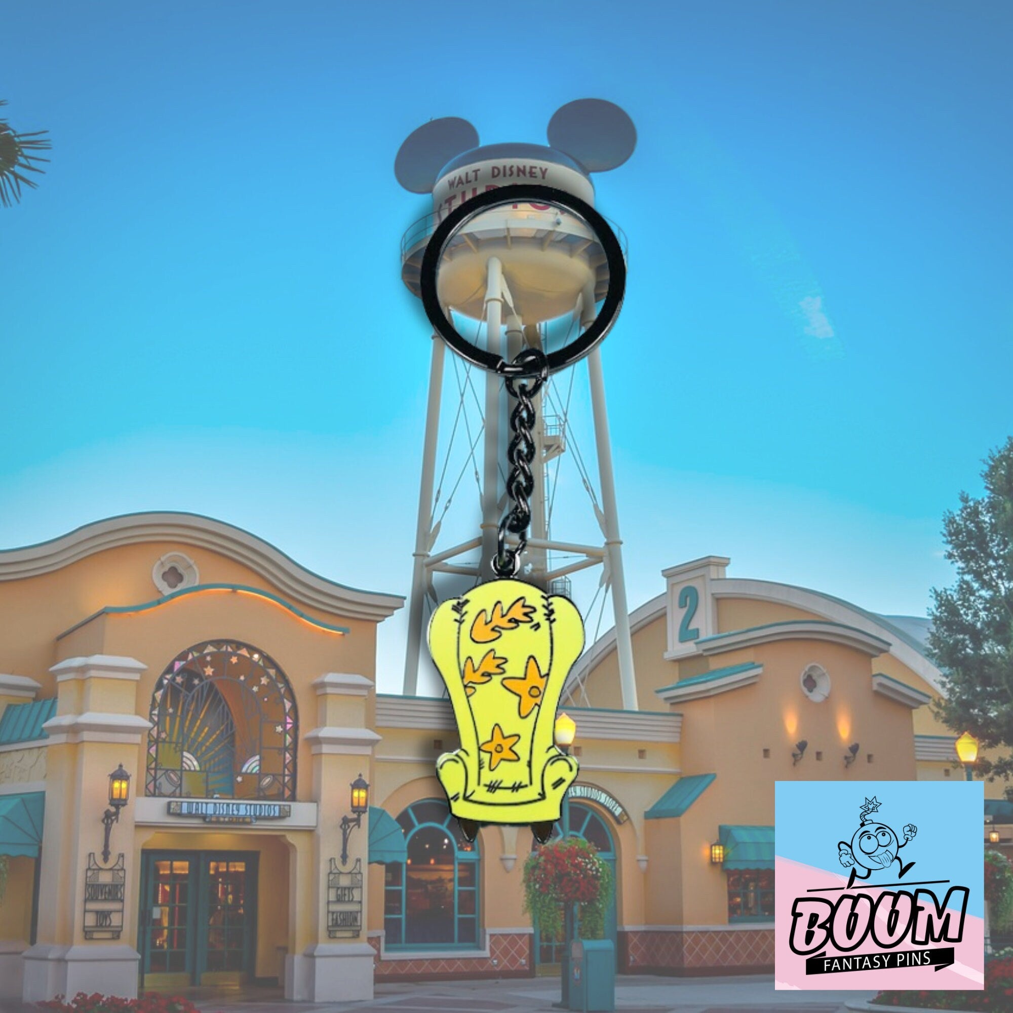 Llavero – Sillón original de diseño original – Disney Fantasy