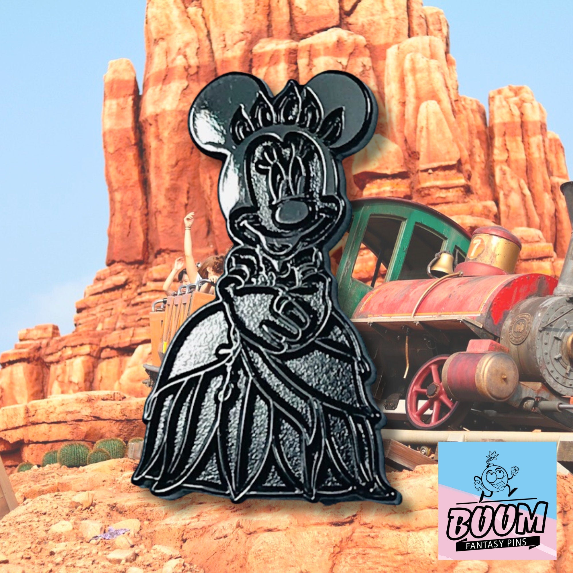 Pin – Minnie Mouse como Tiana de La Bella y la Bestia – Disney Fantasy