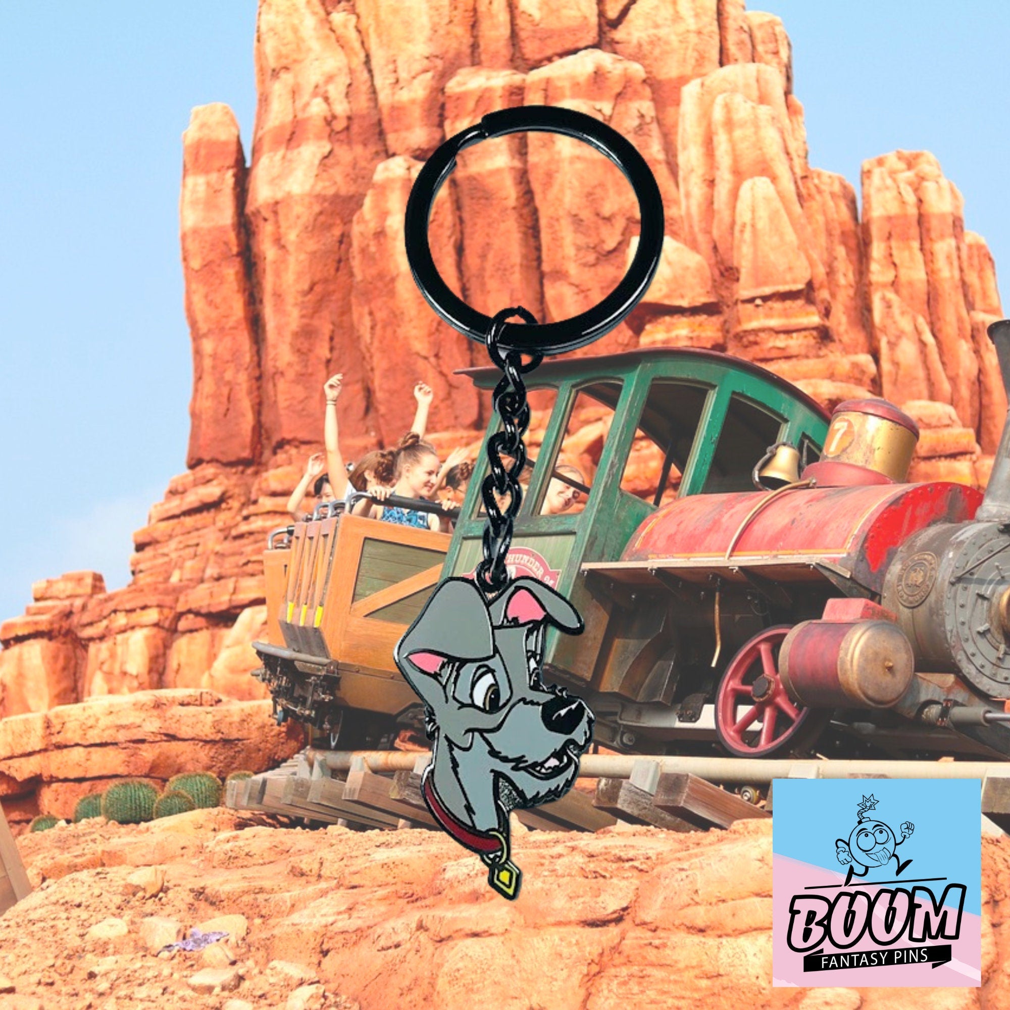 Llavero – Vagabundo de La Dama y el Vagabundo – Disney Fantasy