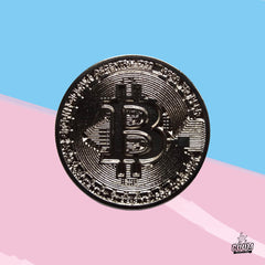 Pin – Protocolo Bitcoin de Criptomoneda – Moneda Digital Bitcoin Coleccionable