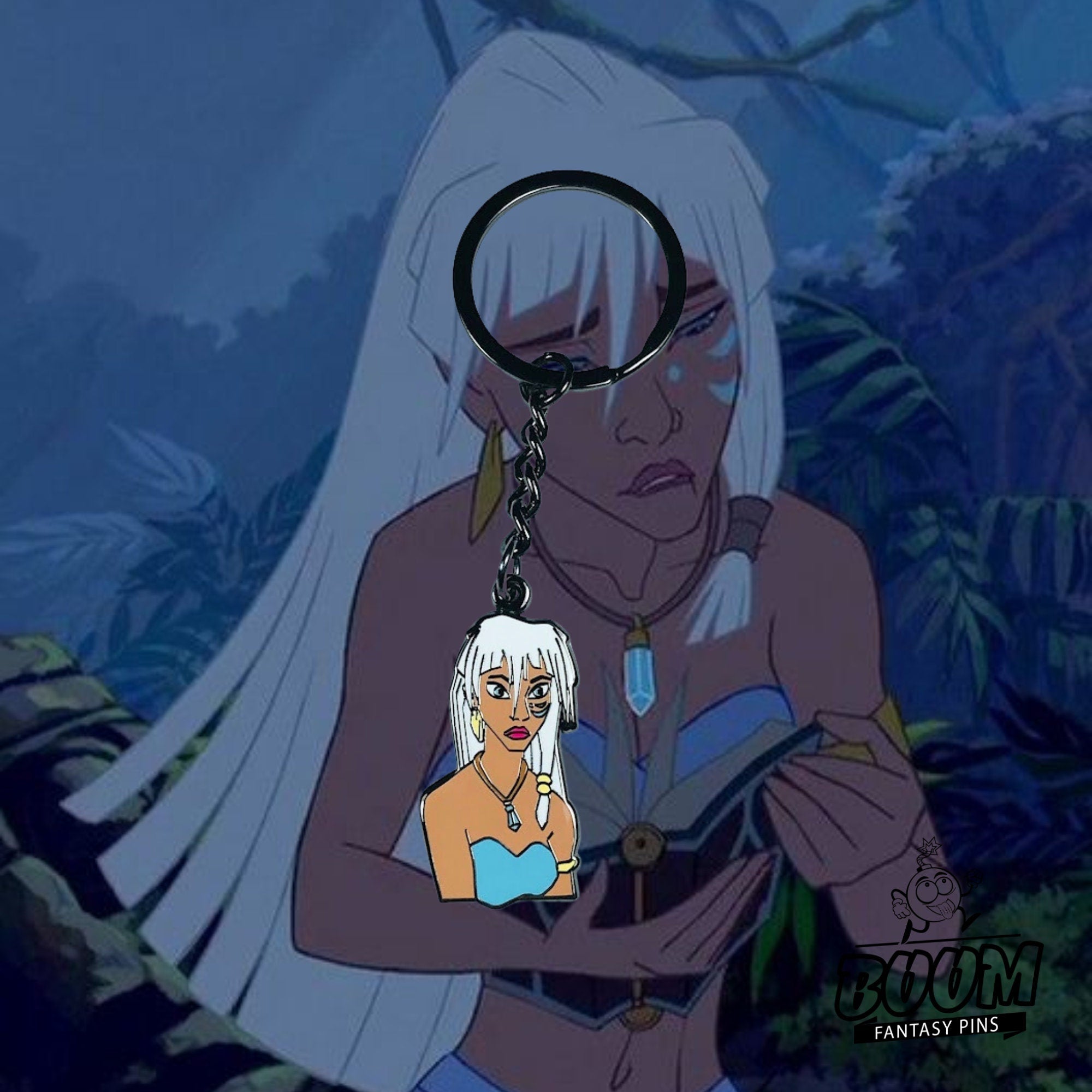 Porte-clés – Reine Kida d'Atlantide, l'empire perdu – Disney Fantasy