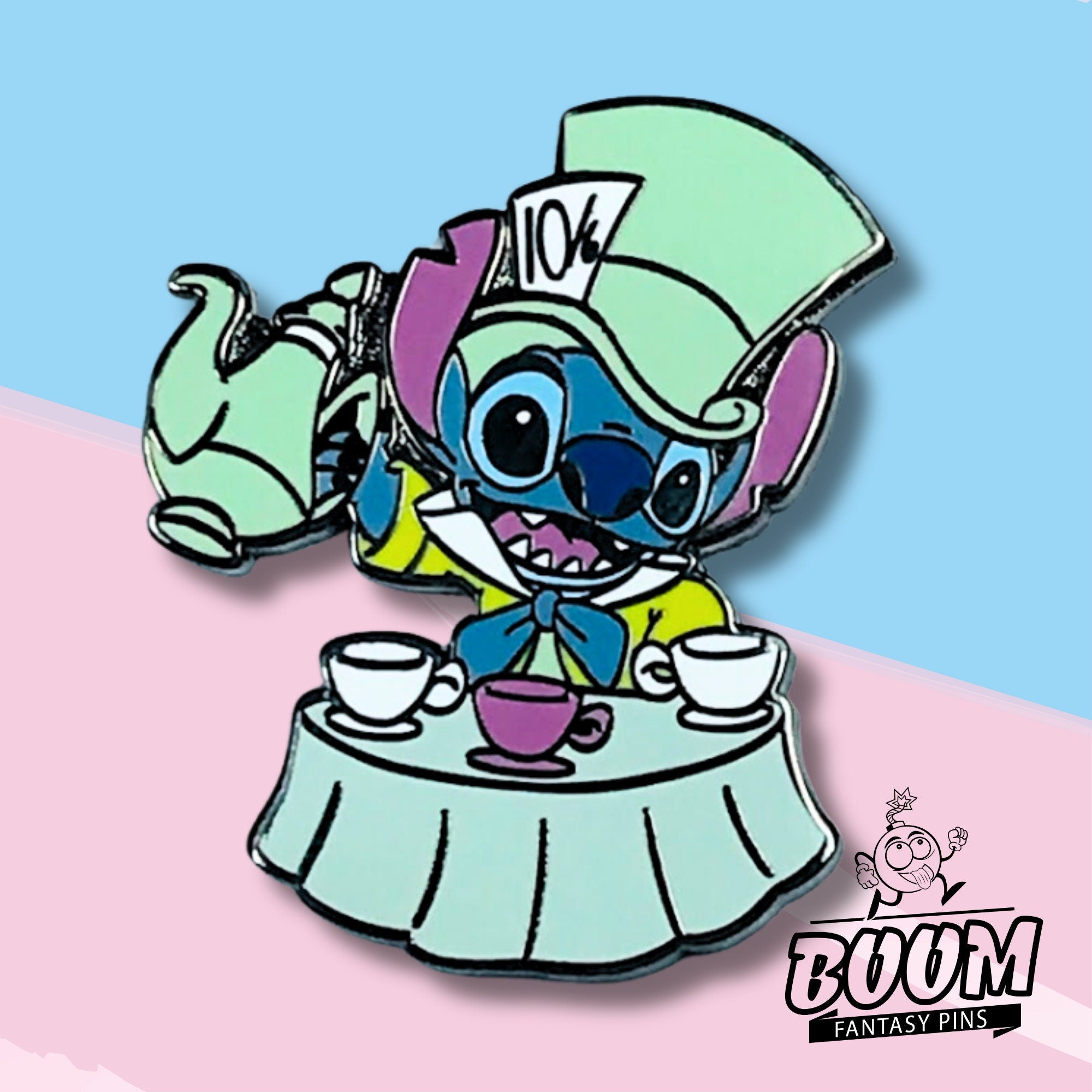 Pin – Stitch como el Sombrerero Loco de Lilo y Stitch – Disney Fantasy