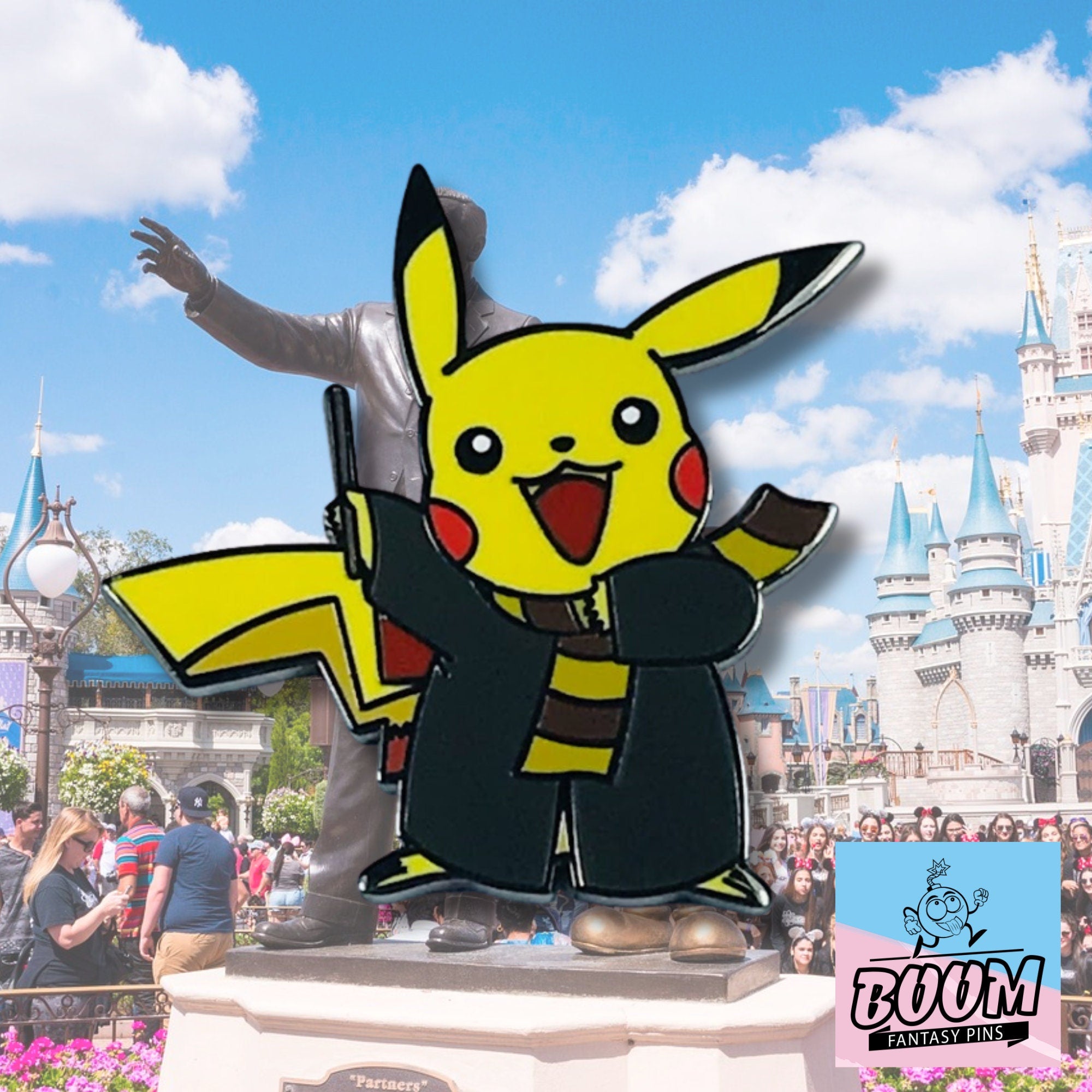 Pin – Pikachu de Pokémon como Harry Potter – Disney Fantasy