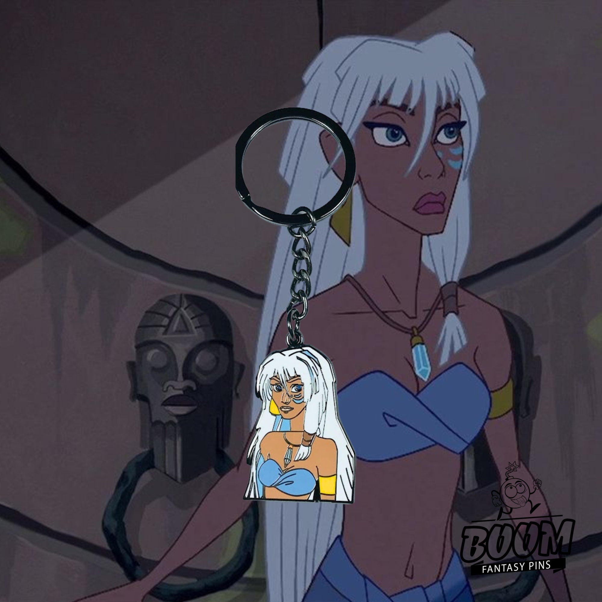 Llavero – Reina Kida de Atlantis: El Imperio Perdido – Disney Fantasy