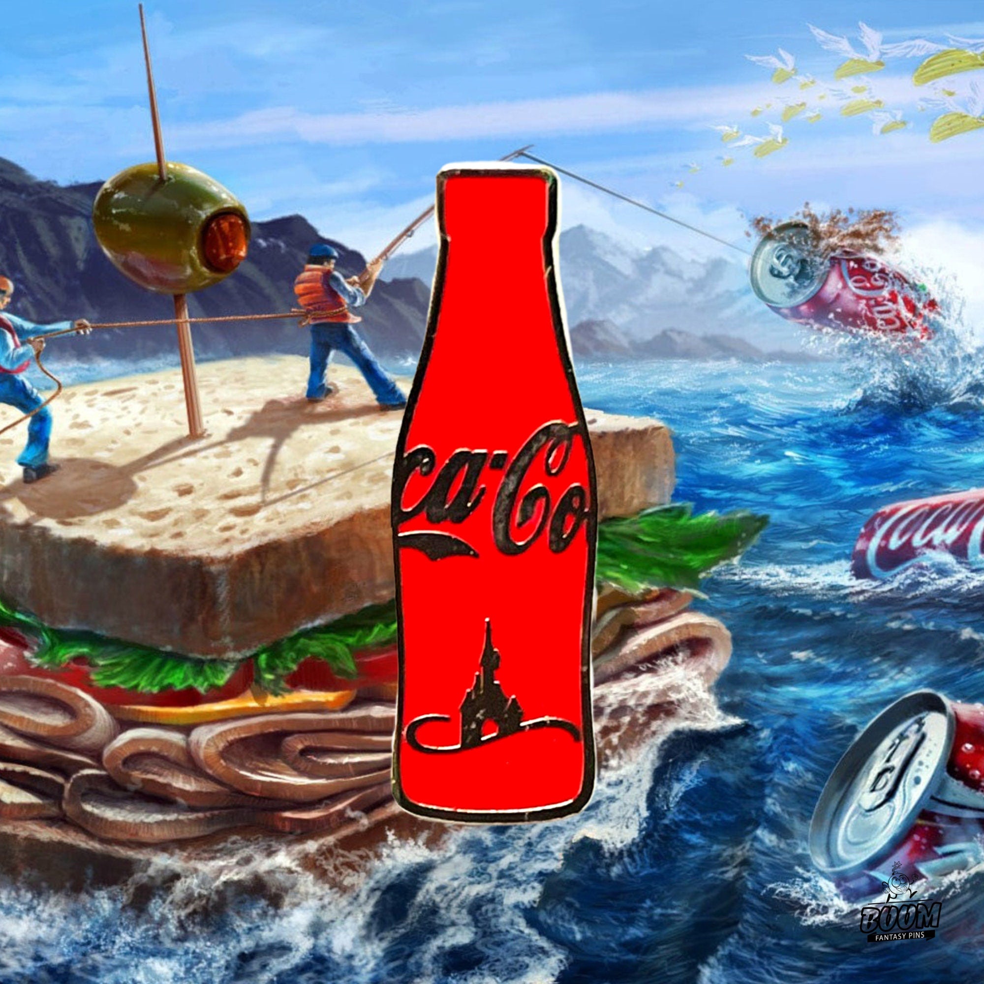 Pin – Botella clásica de Coca Cola de Coca Cola – Coca Cola Fantasy