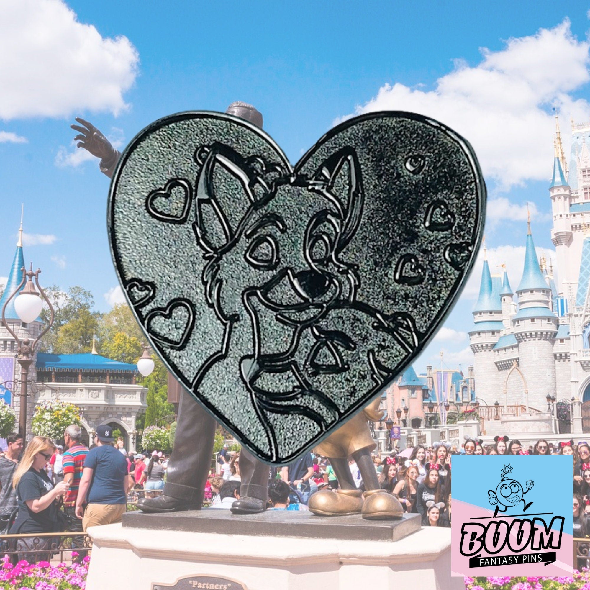 Pin's – Vixey et Tod du film Rox et Rouky – Disney Fantasy