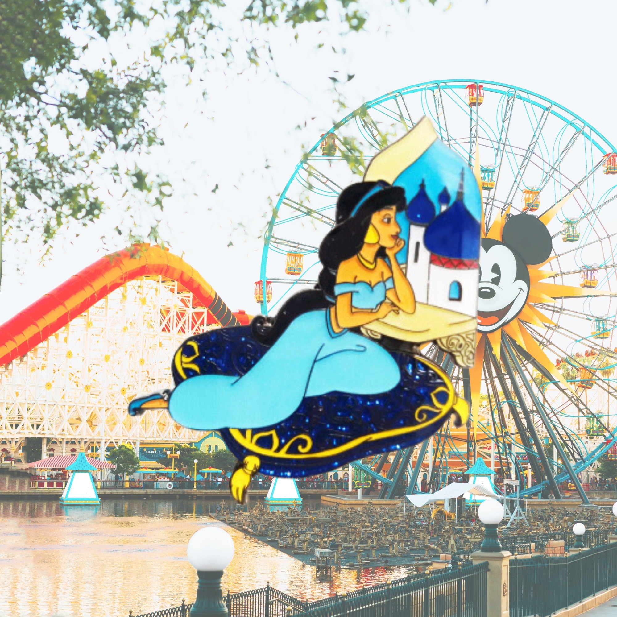 Pin – Princesa Jasmine de Aladdin – Disney Fantasy