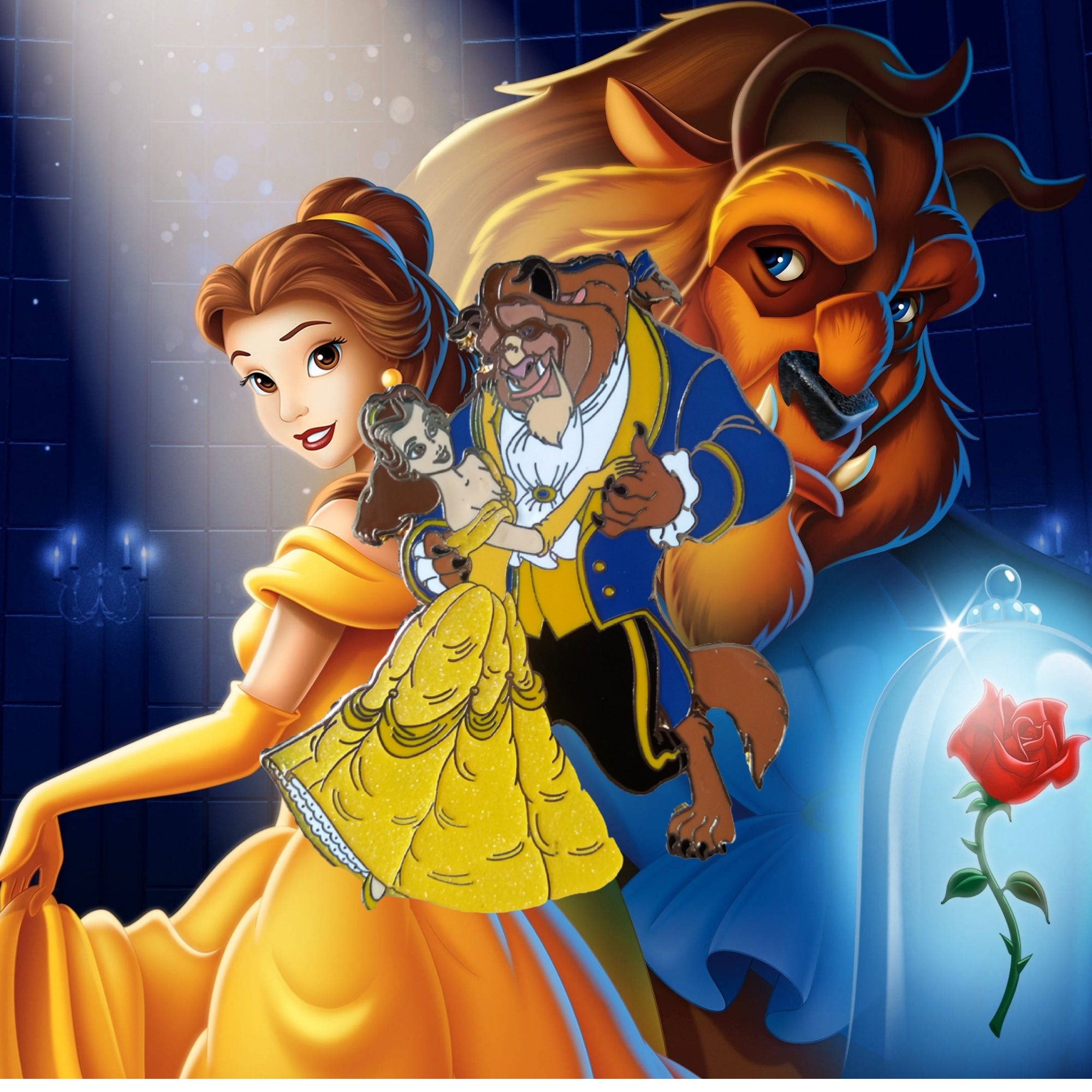 Pin's – Belle et la Bête de La Belle et la Bête – Disney Fantasy