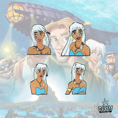 Pin's – Reine Kida d'Atlantide, l'empire perdu – Disney Fantasy