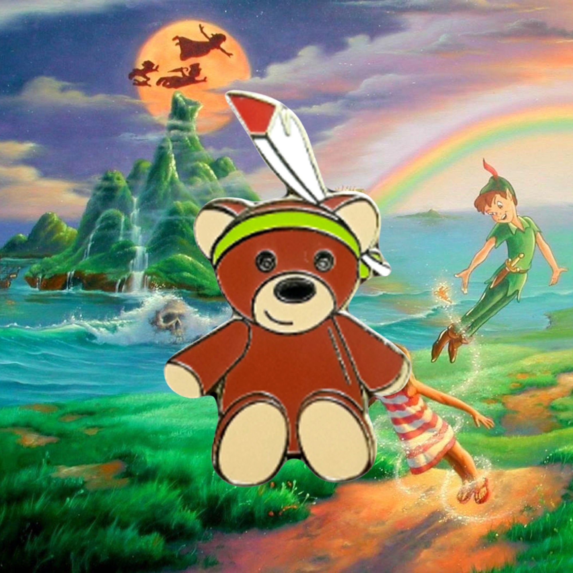 Pin – Osito de peluche de Peter Pan – Disney Fantasy