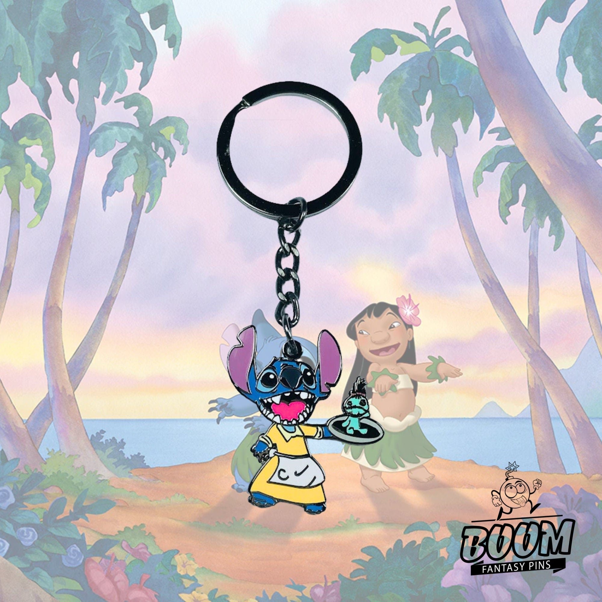 Llavero – Experimento 626 Punto con Trapos de Lilo y Stitch – Disney Fantasy