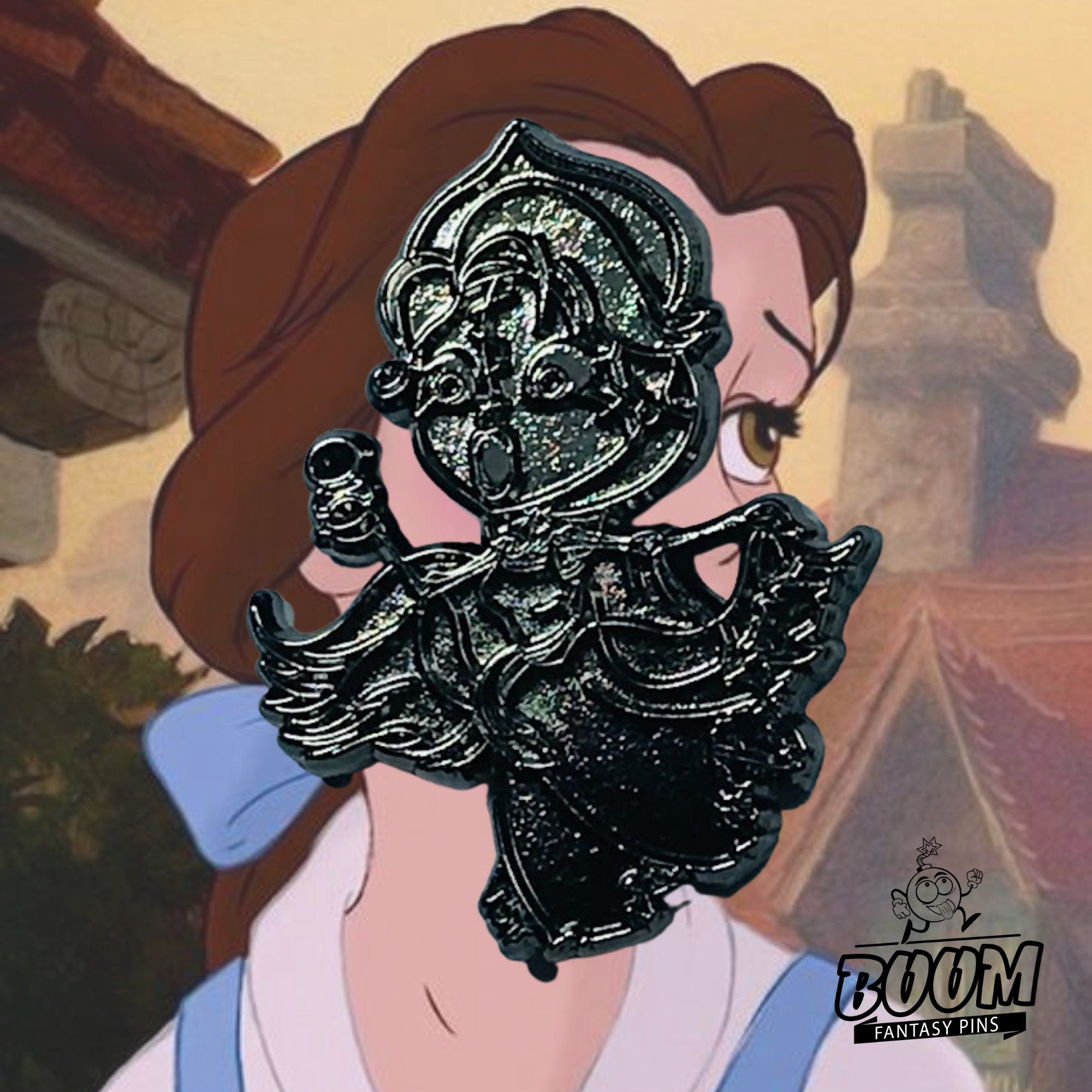 Pin – Bella como zombi de La Bella y la Bestia – Disney Fantasy