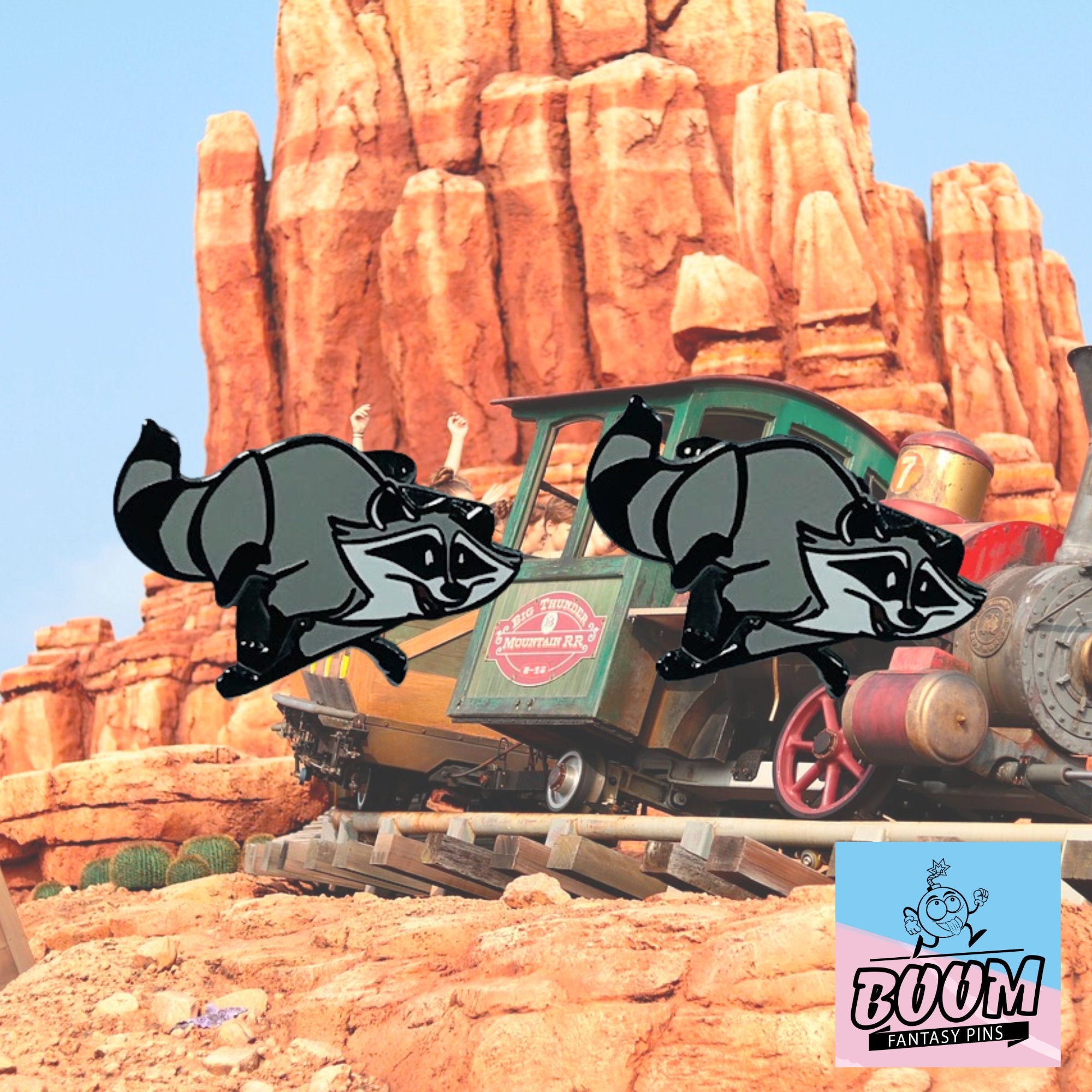 Gemelos – Meeko de Pocahontas – Disney Fantasy