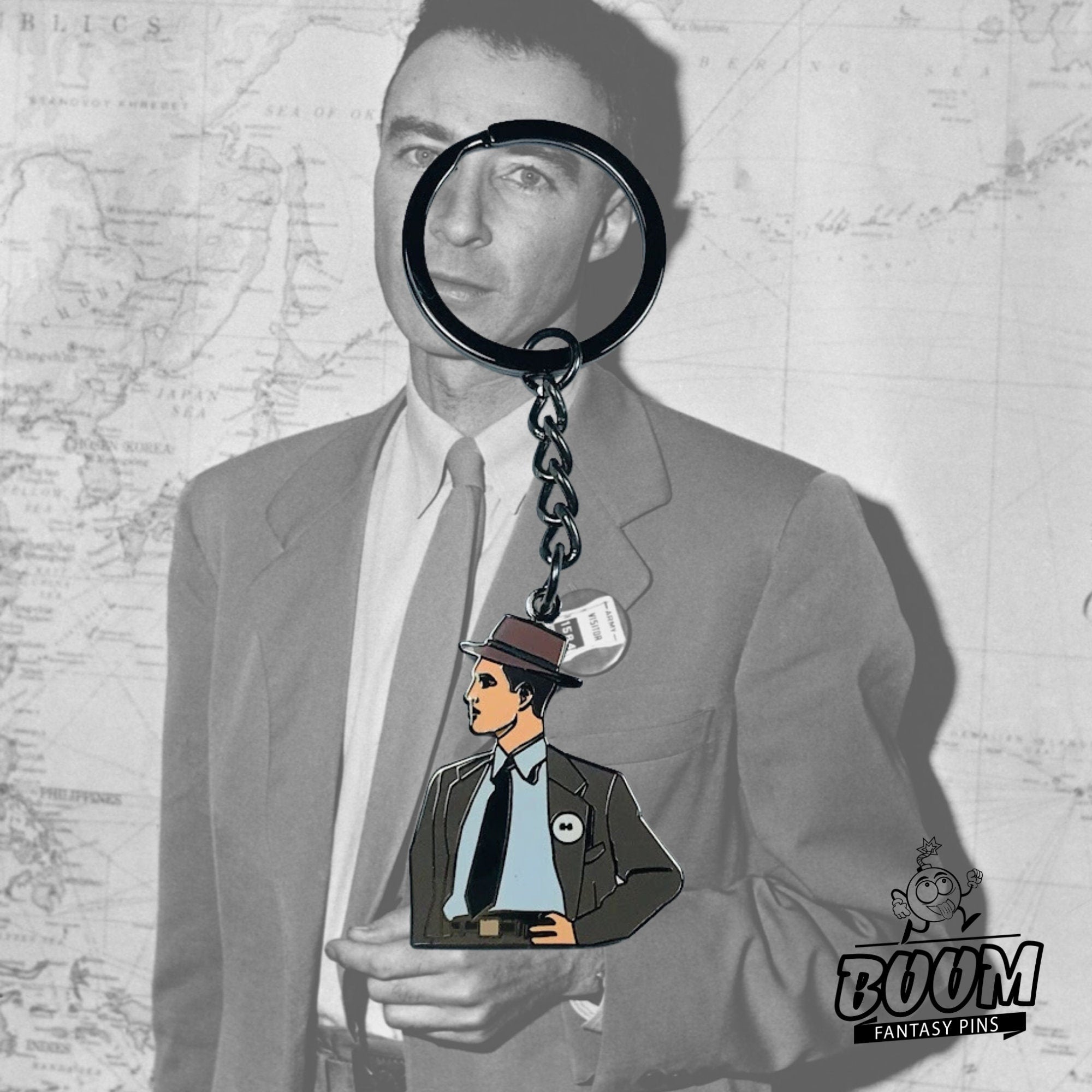 Porte-clés – J. Robert Oppenheimer de Oppenheimer – Disney Fantasy