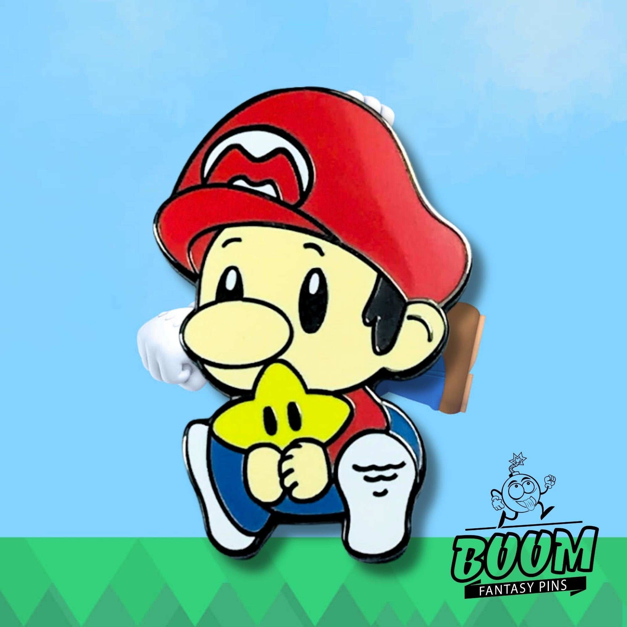 Pin – Mario de Super Mario Bros – Franquicia de Nintendo