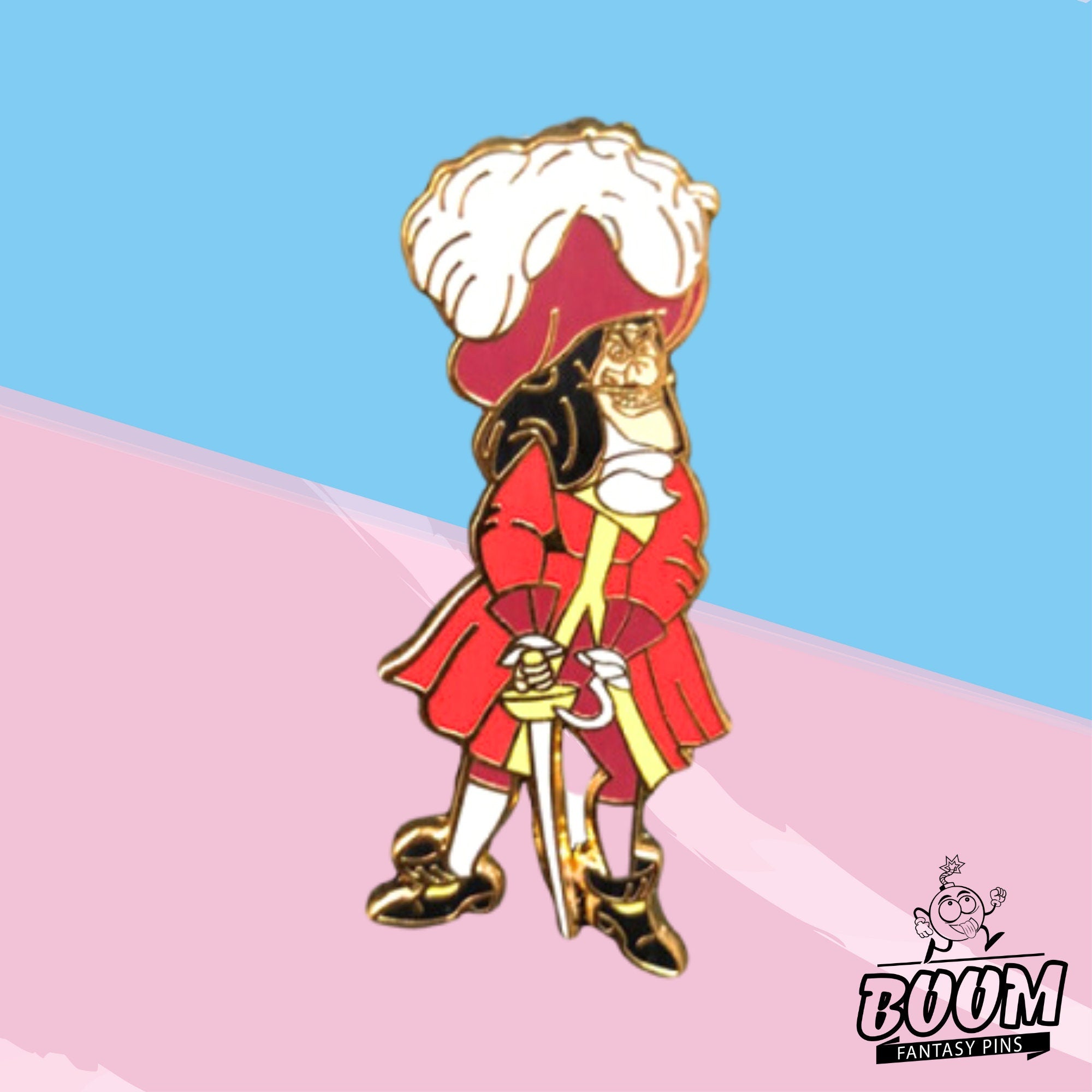 Pin's – Capitaine Crochet de Peter Pan – Disney Fantasy