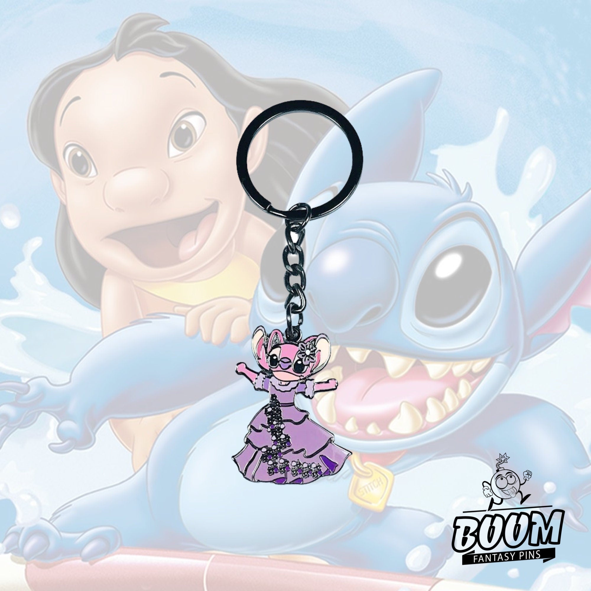 Llavero – Ángel como Isabela de Lilo y Stitch – Disney Fantasy