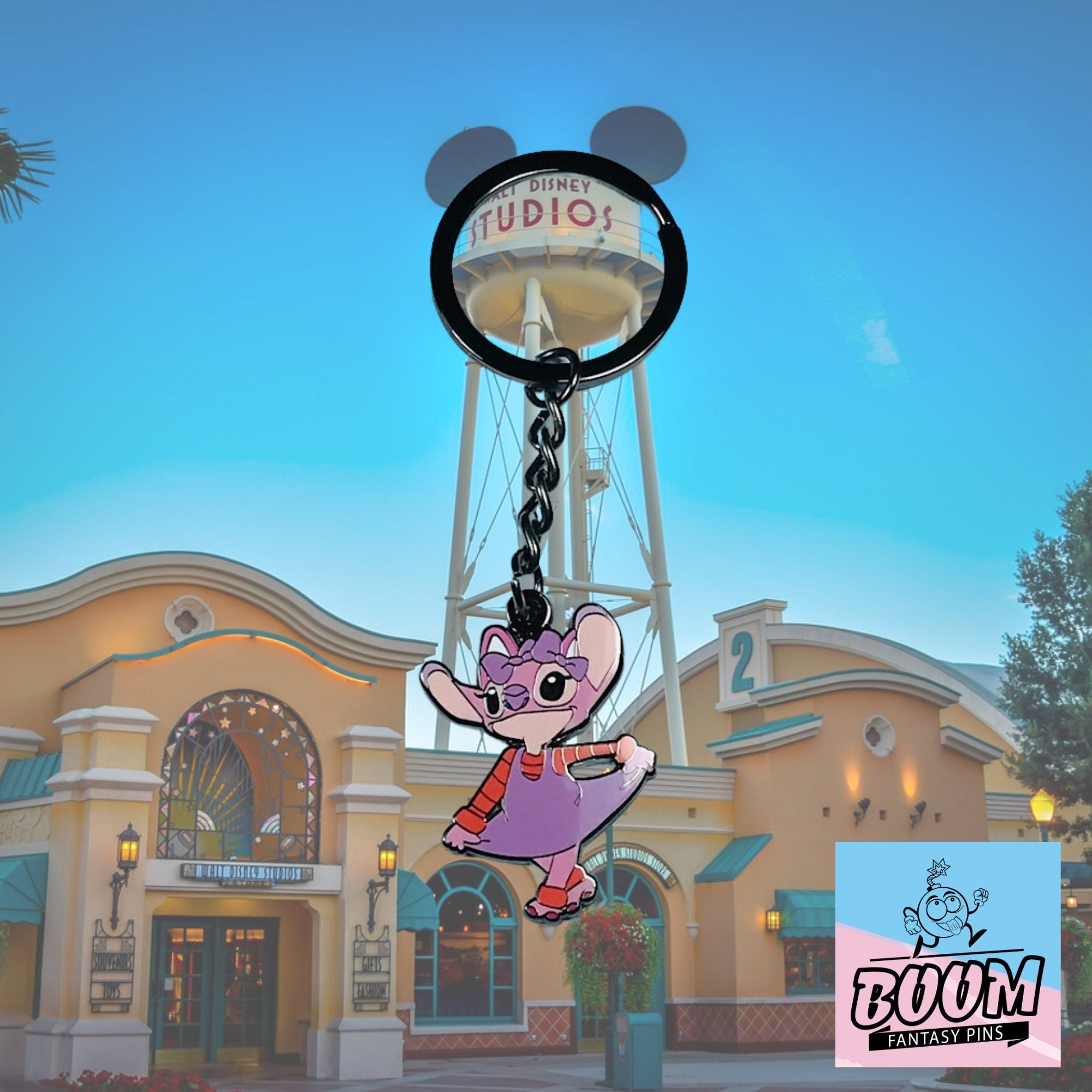 Llavero – Ángel como Angélica Pickles de Lilo &amp; Stitch – Disney Fantasy