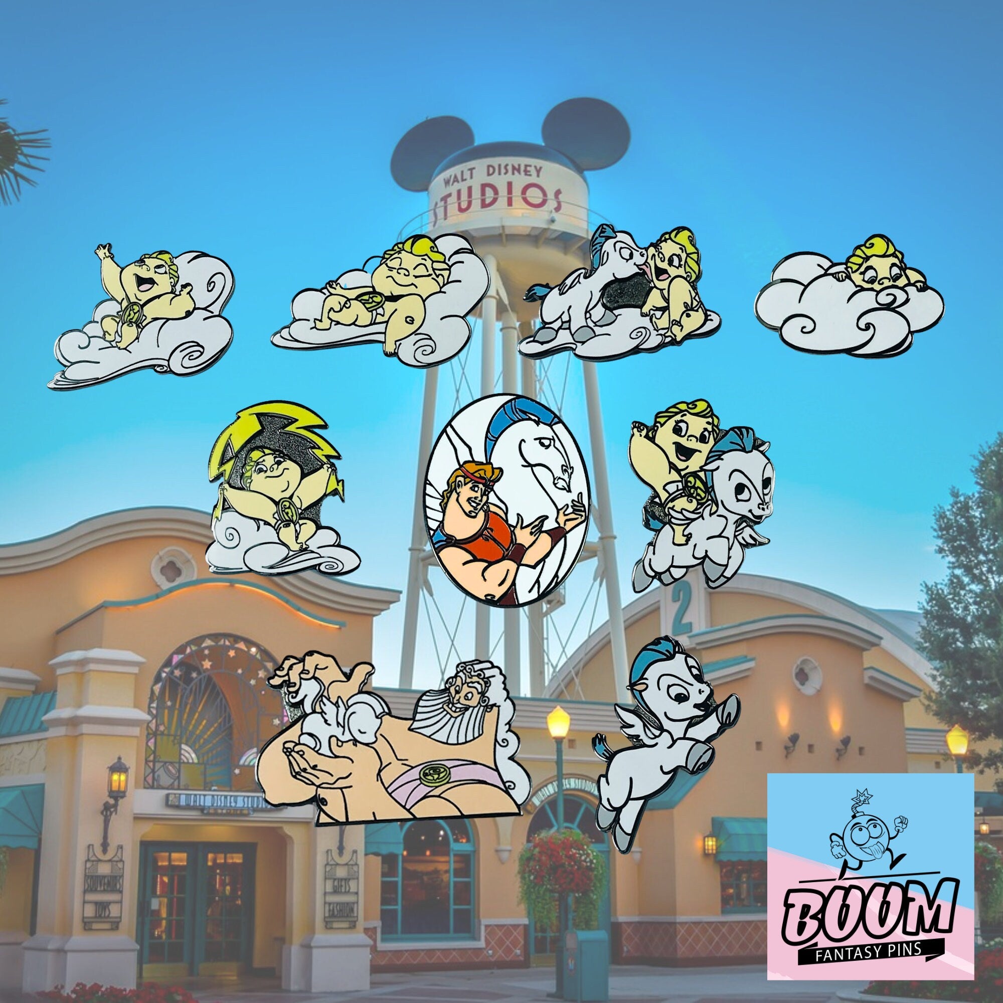 Pin's – Hercule du film Hercule – Disney Fantasy