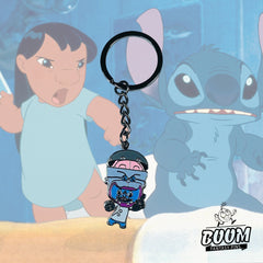 Porte-clés – Stitch de l'expérience 626 en Dr Finkelstein de Lilo &amp; Stitch – Disney Fantasy