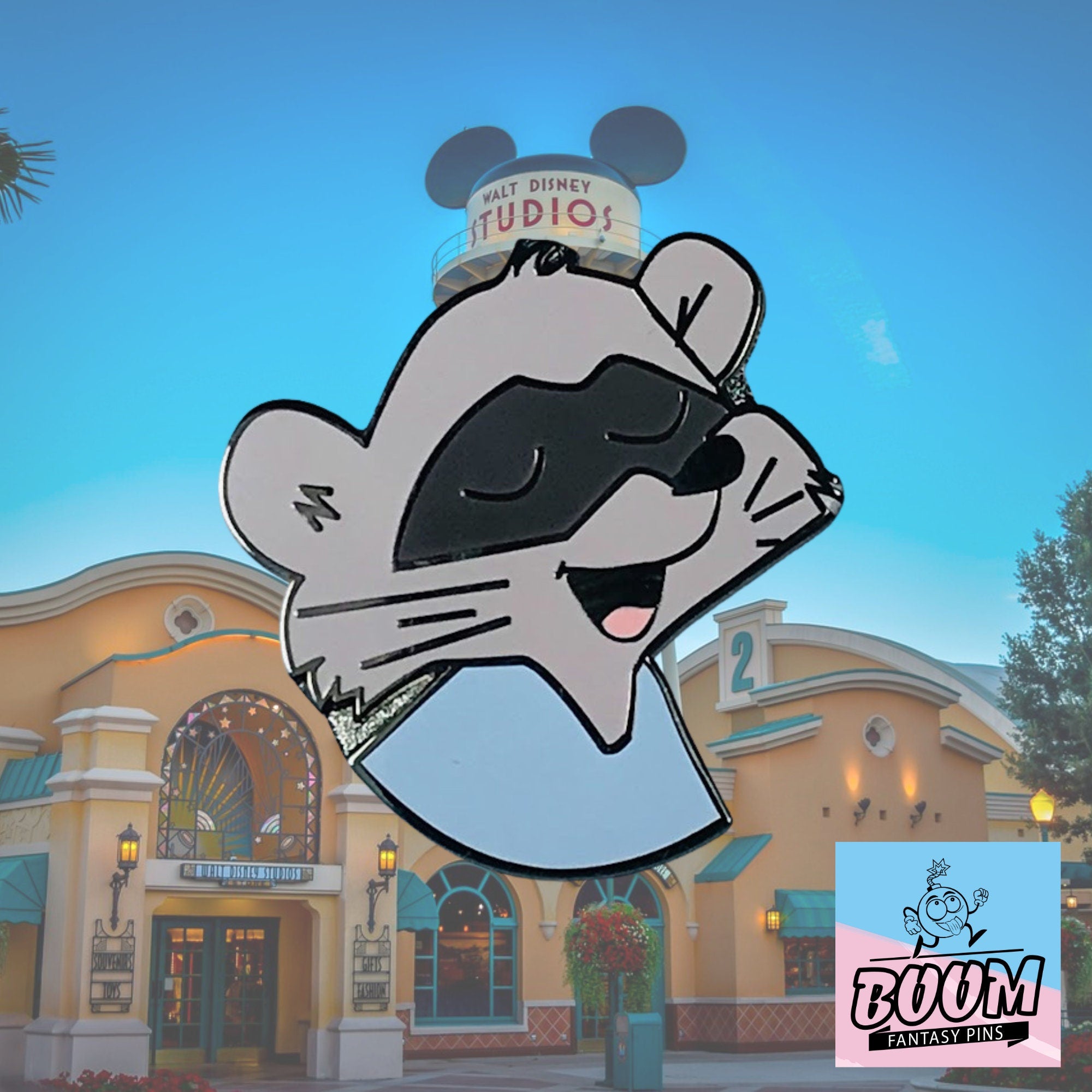 Pin – Mapache de Robin Hood – Disney Fantasy