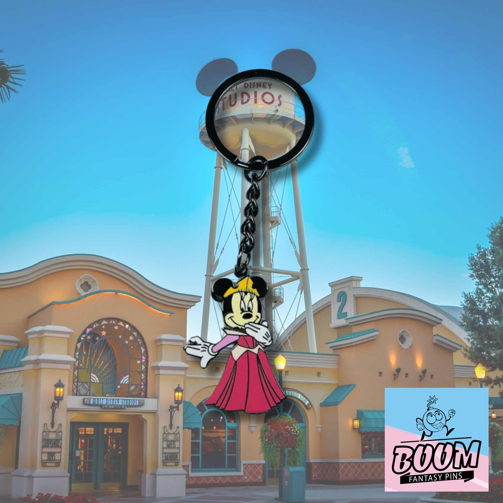 Llavero – Minnie Mouse de Cenicienta – Disney Fantasy