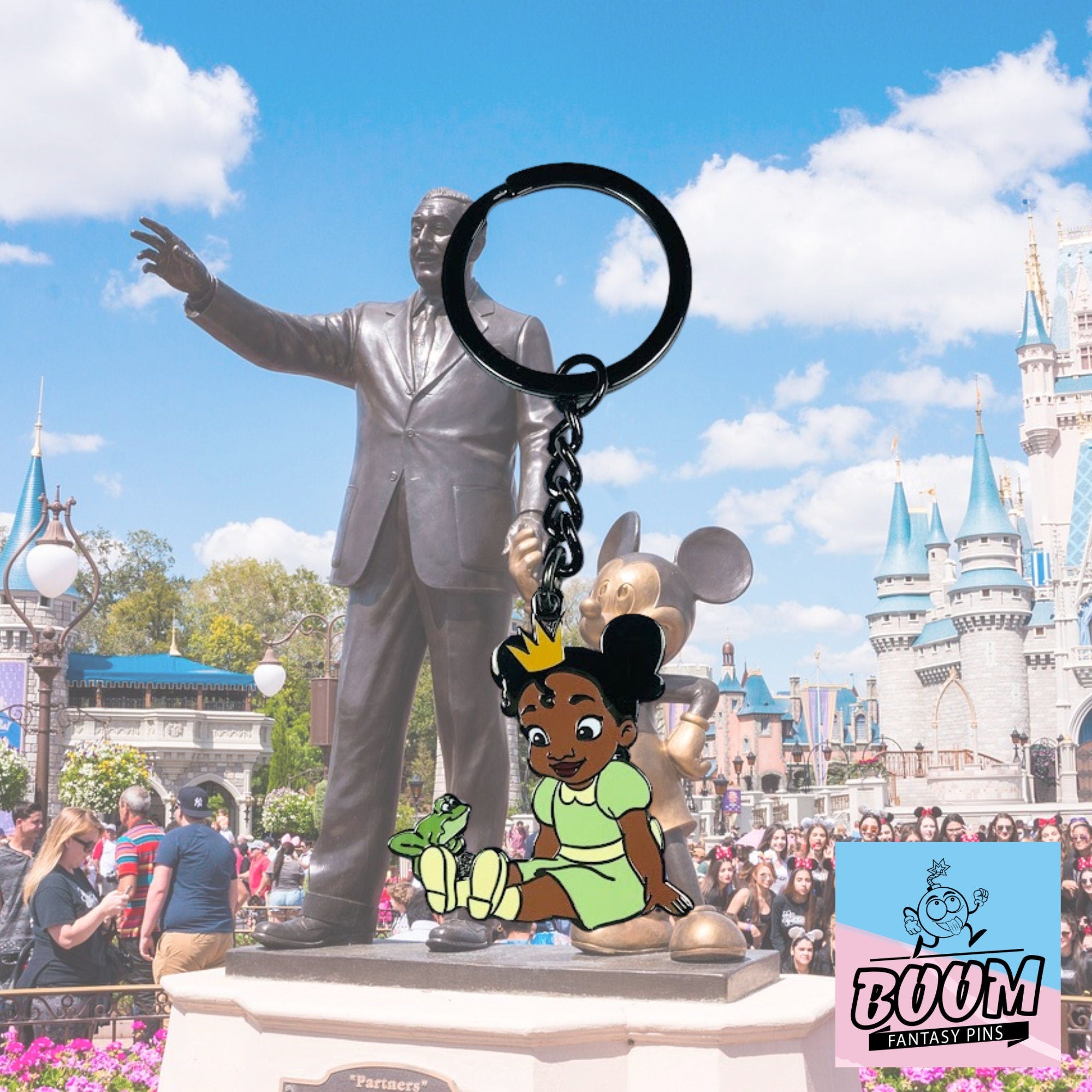 Llavero – Tiana y el Sapo de La Princesa y el Sapo – Disney Fantasy