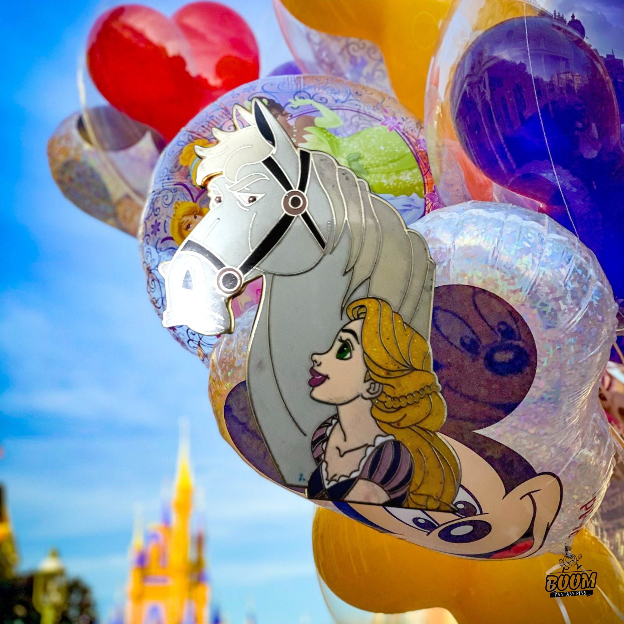 Pin's – Raiponce et Maximus du film Raiponce – Disney Fantasy