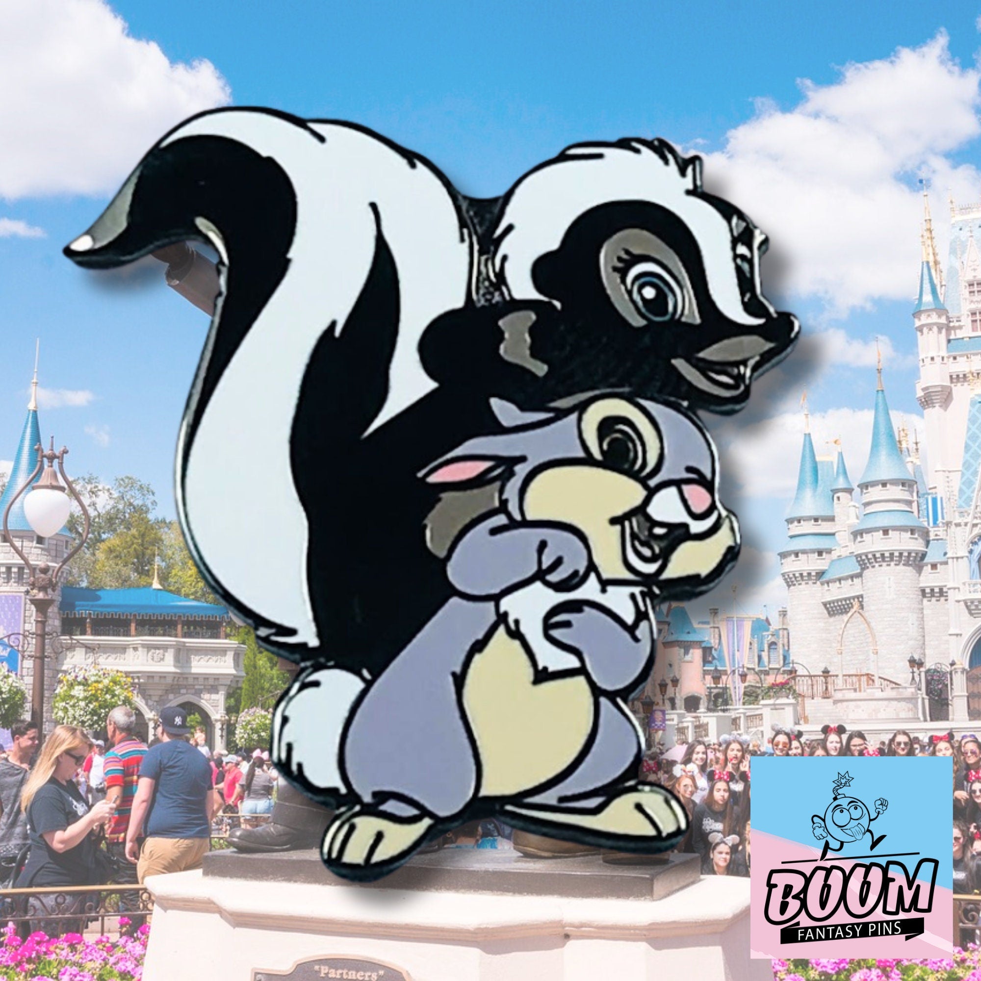 Pin's – Fleur et Panpan de Bambi – Disney Fantasy