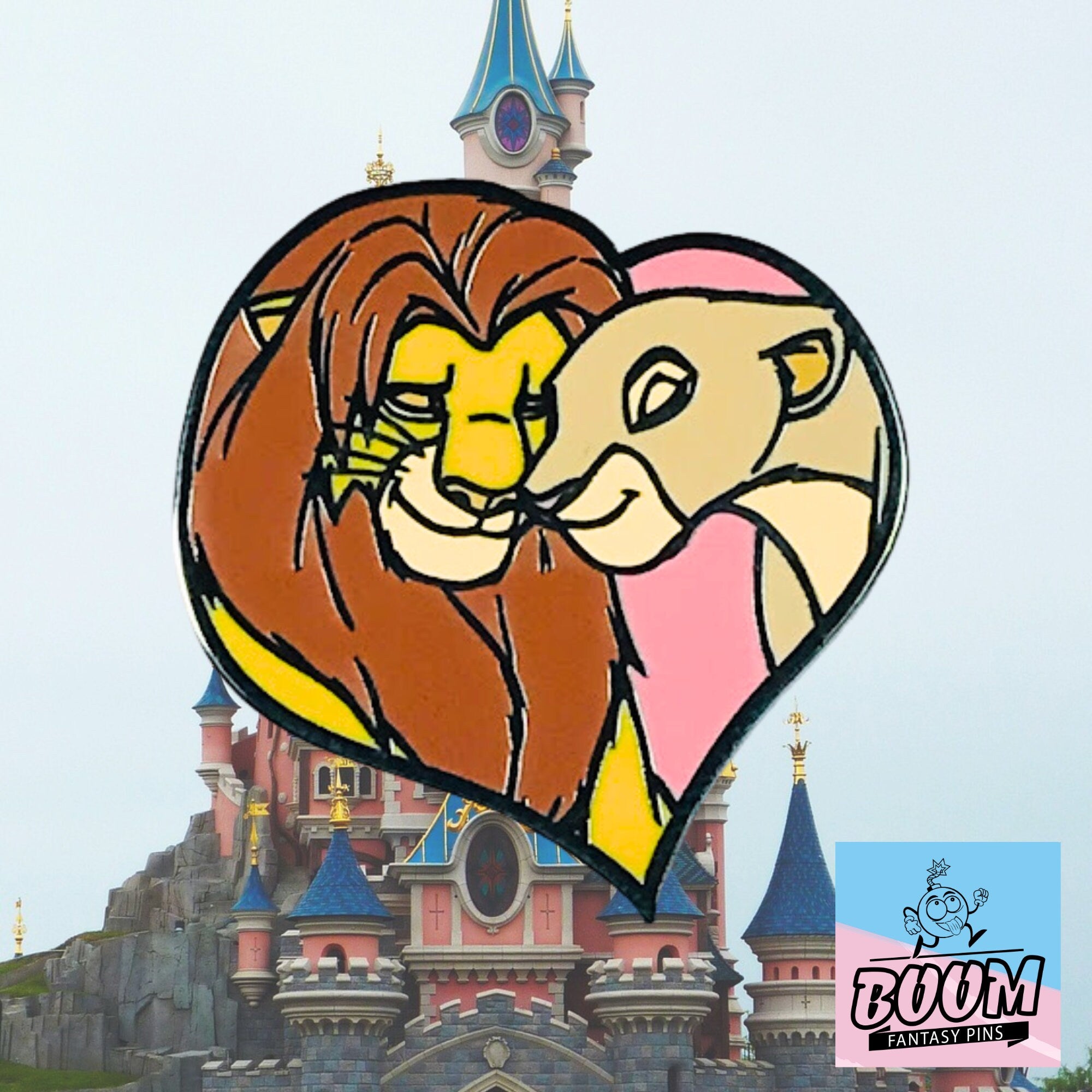 Pin's – Simba, Nala et Zazu du Roi Lion – Disney Fantasy