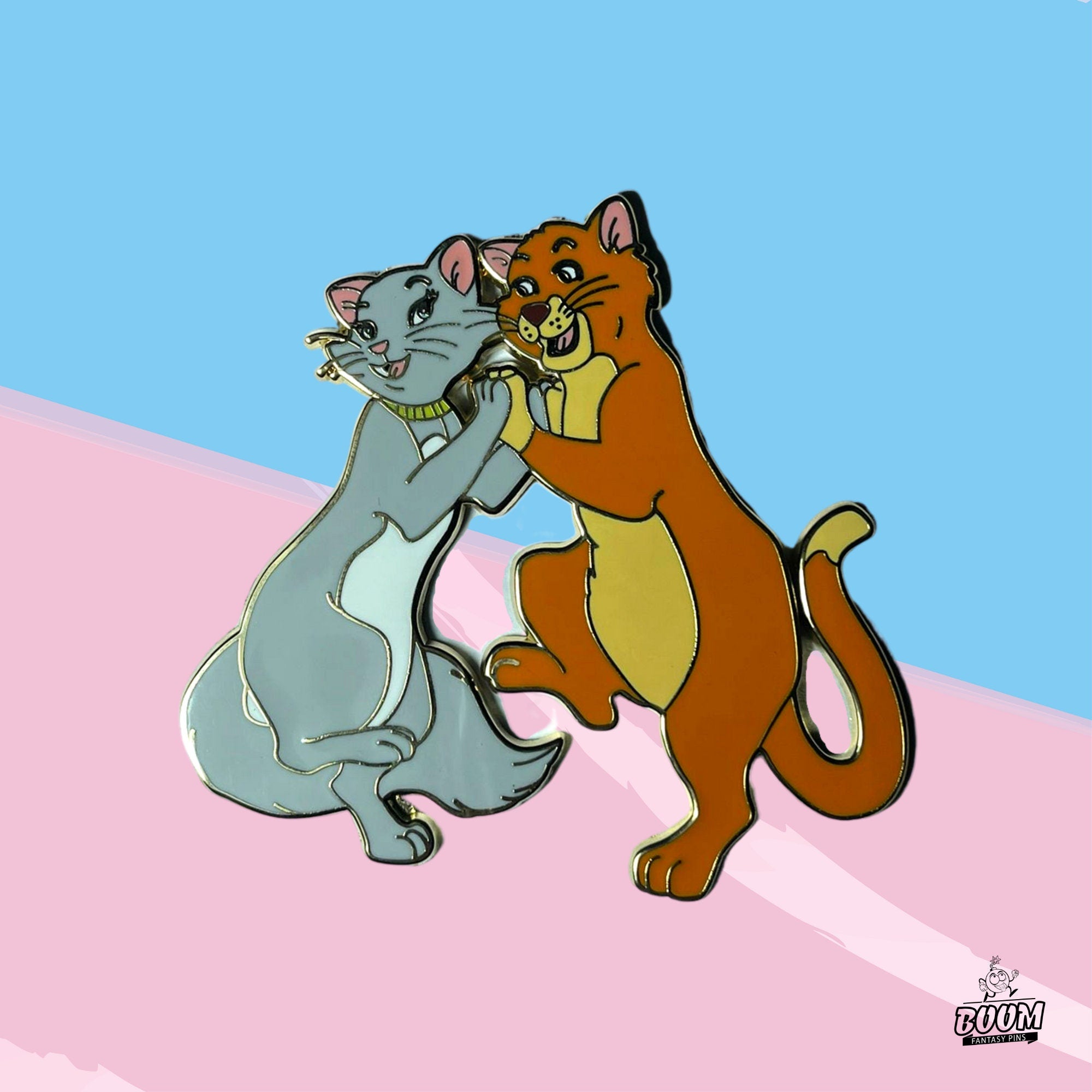 Pin – Duquesa y Thomas O'Malley de Los Aristogatos – Disney Fantasy