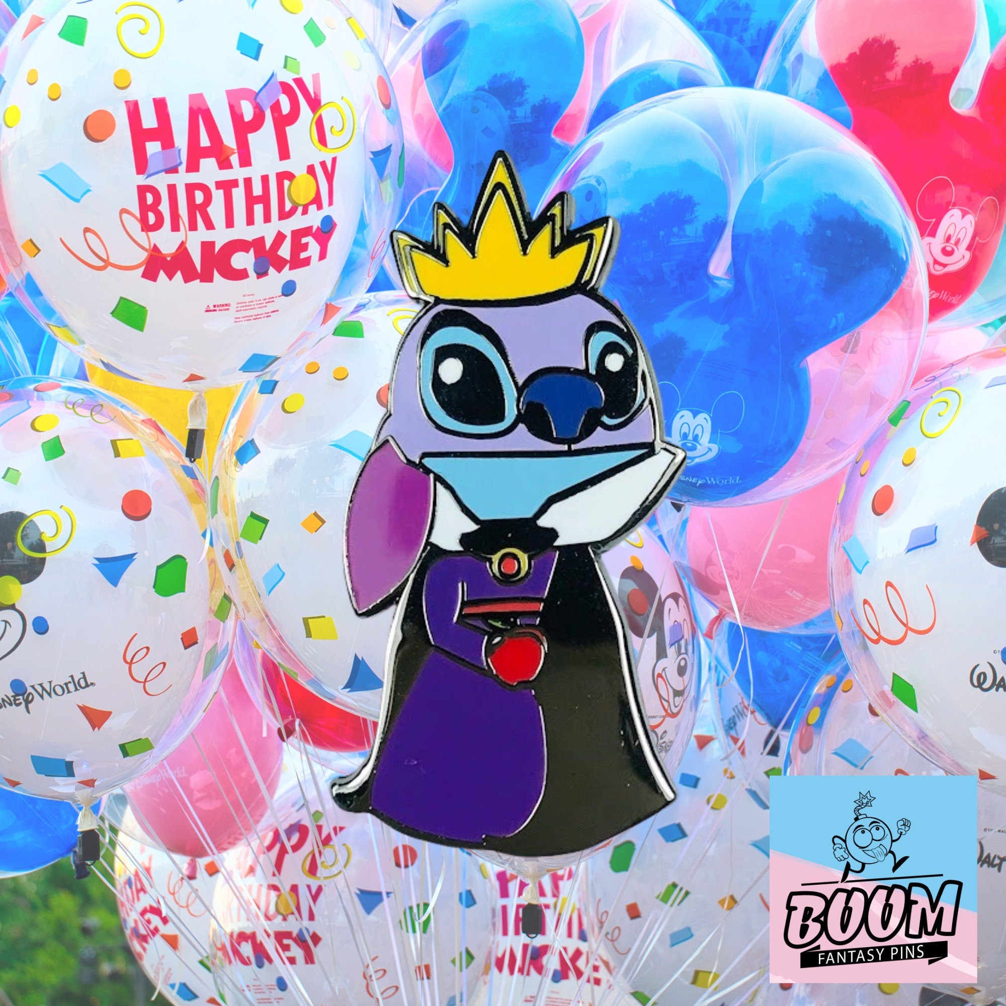 Pin – Stitch como la Reina Malvada de Lilo y Stitch – Disney Fantasy