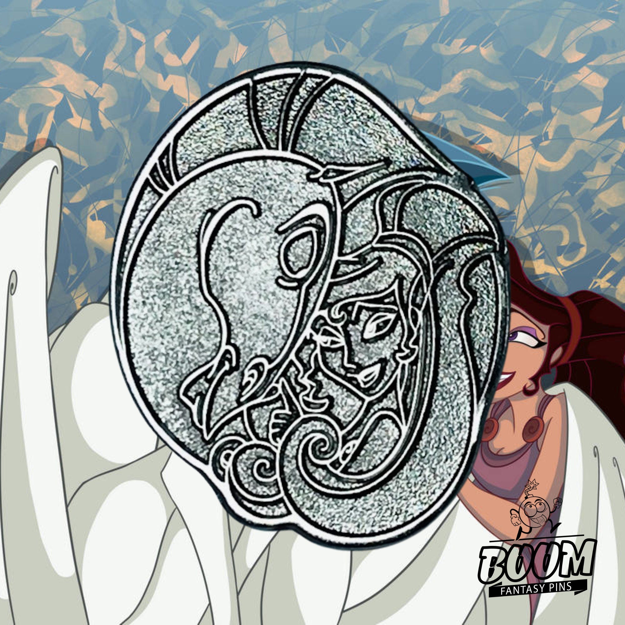Pin's – Mégara et Pégase d'Hercule – Disney Fantasy